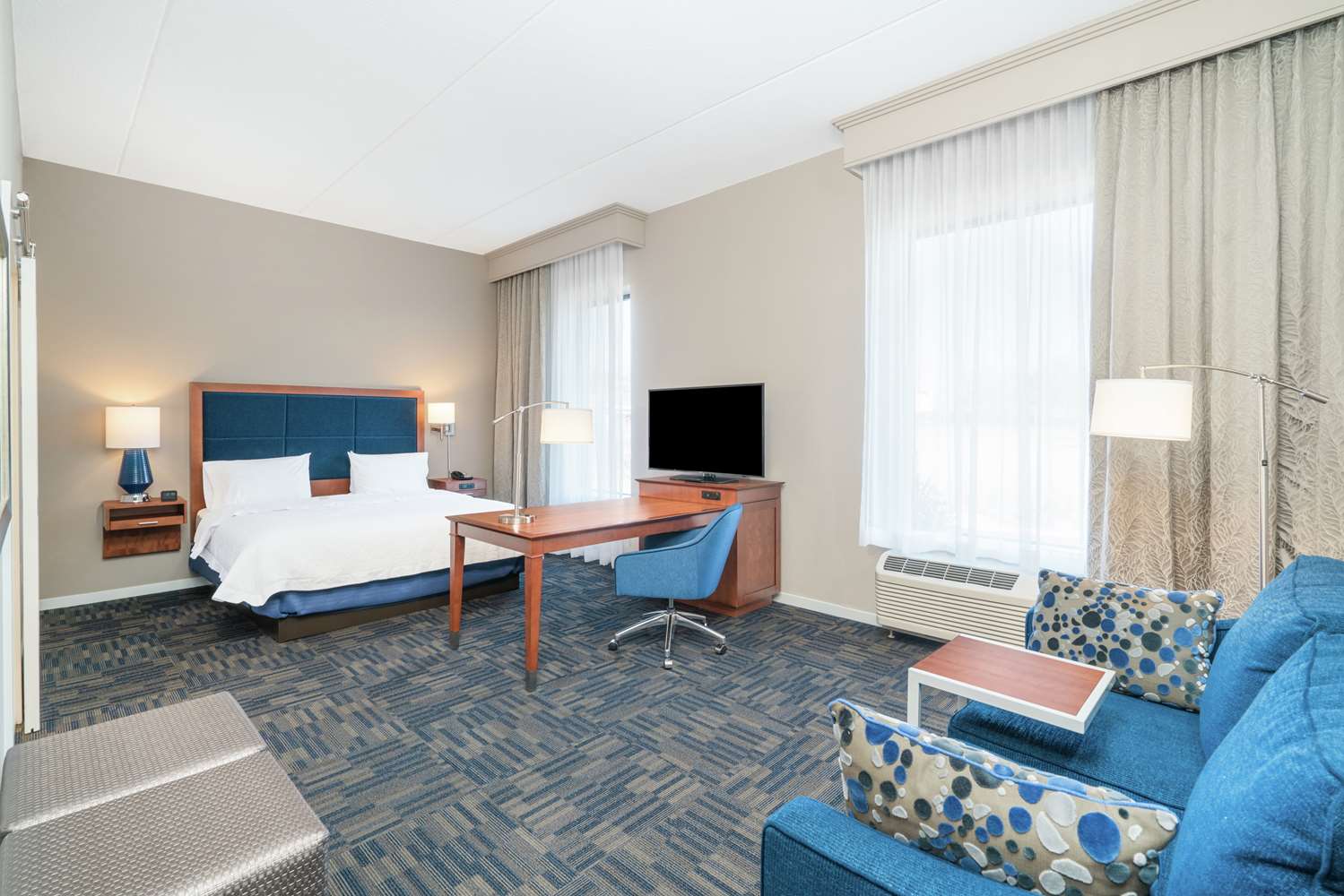 جناح استوديو بسرير كينج، Hampton Inn & Suites Newburgh Stewart Airport 3/4