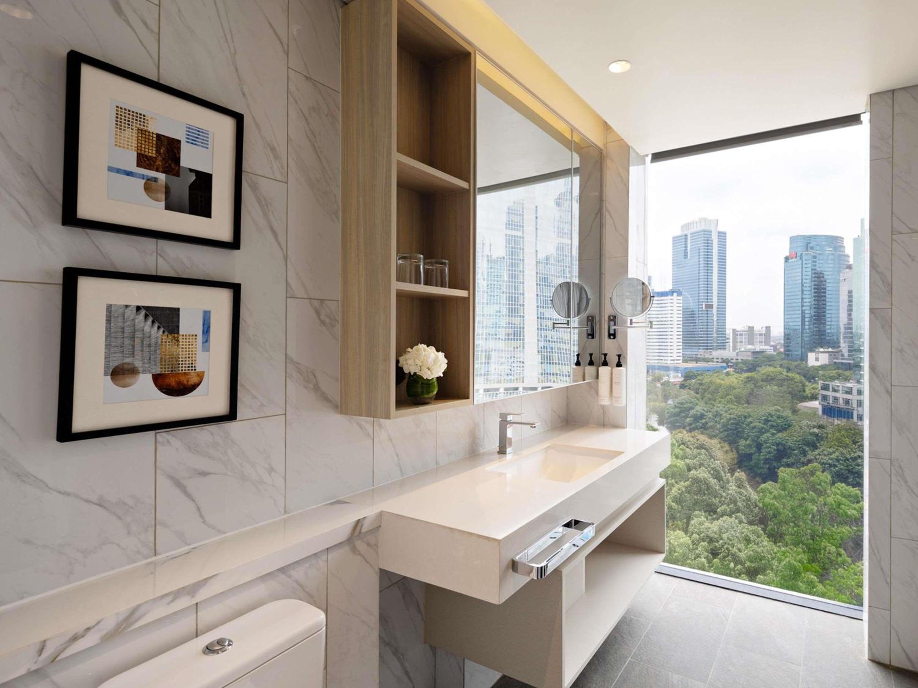 2 Bedrooms, Signature, Swiss, Apartment, King and Queen Bed، Swissotel Living Jakarta Mega Kuningan 8/8