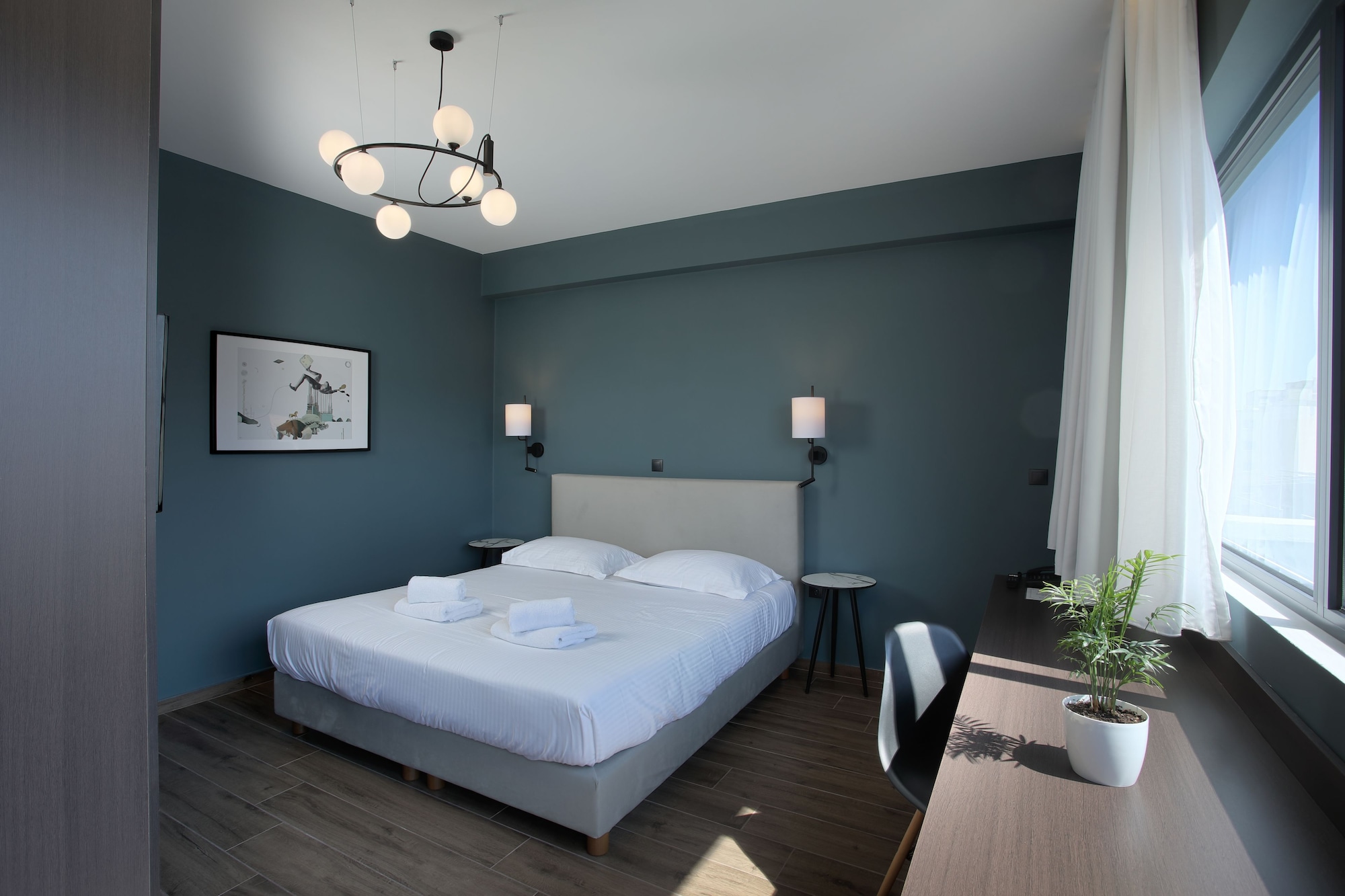 Deluxe, Double Bed, Acropolis View, Balcony