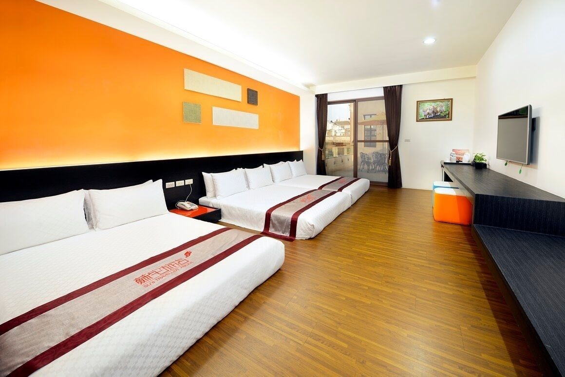 Lanai, Family, 3 Double Beds