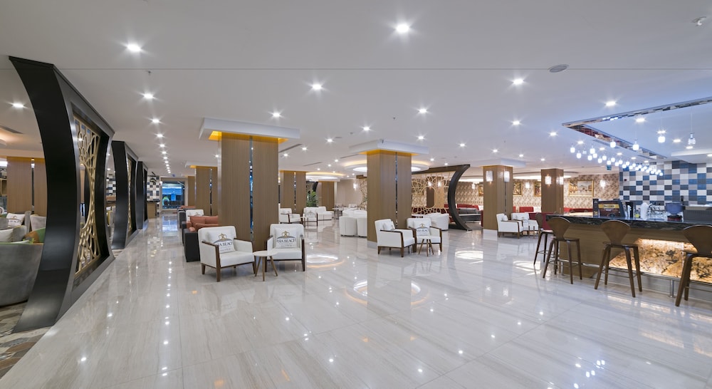 Lobby at Asia Beach Resort & Spa Hotel, ALANYA