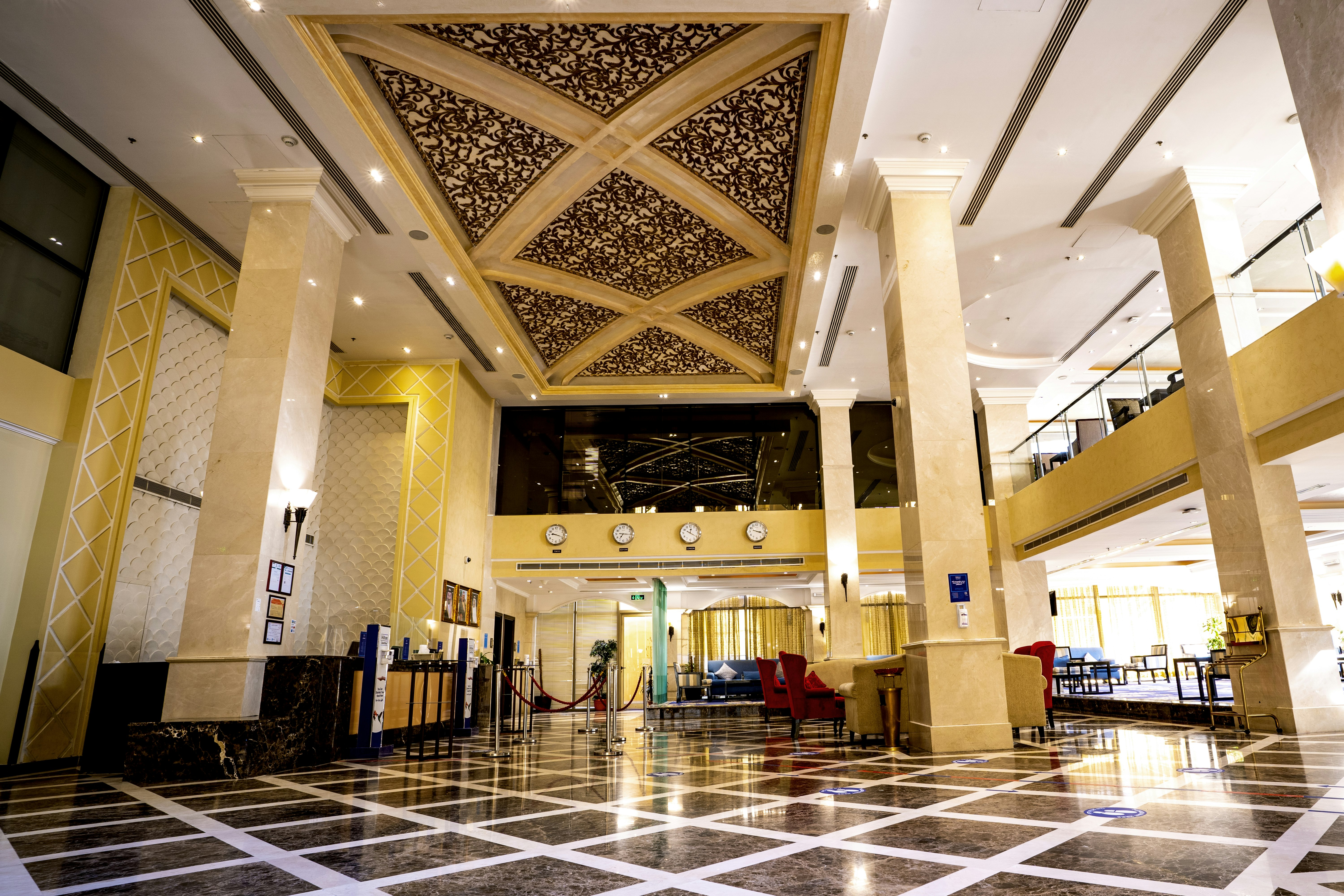 Lobby at DoubleTree by Hilton Hotel Dhahran, AL KHOBAR