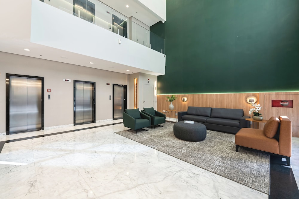 Lobby at Slaviero Hotel Sao Paulo Ibirapuera, SAO PAULO
