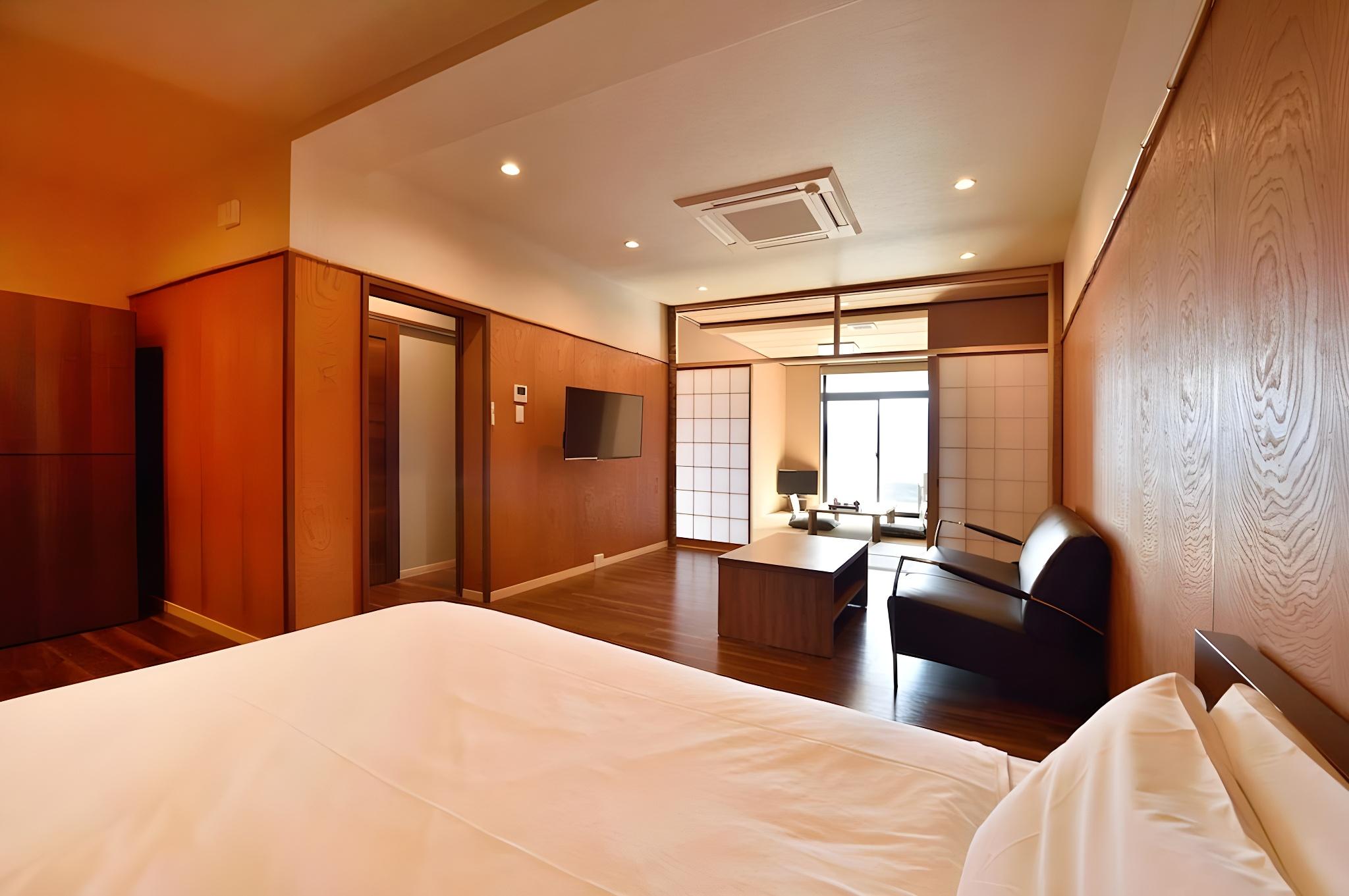 Japanese Western, 2 Double Beds, Outdoor Bath