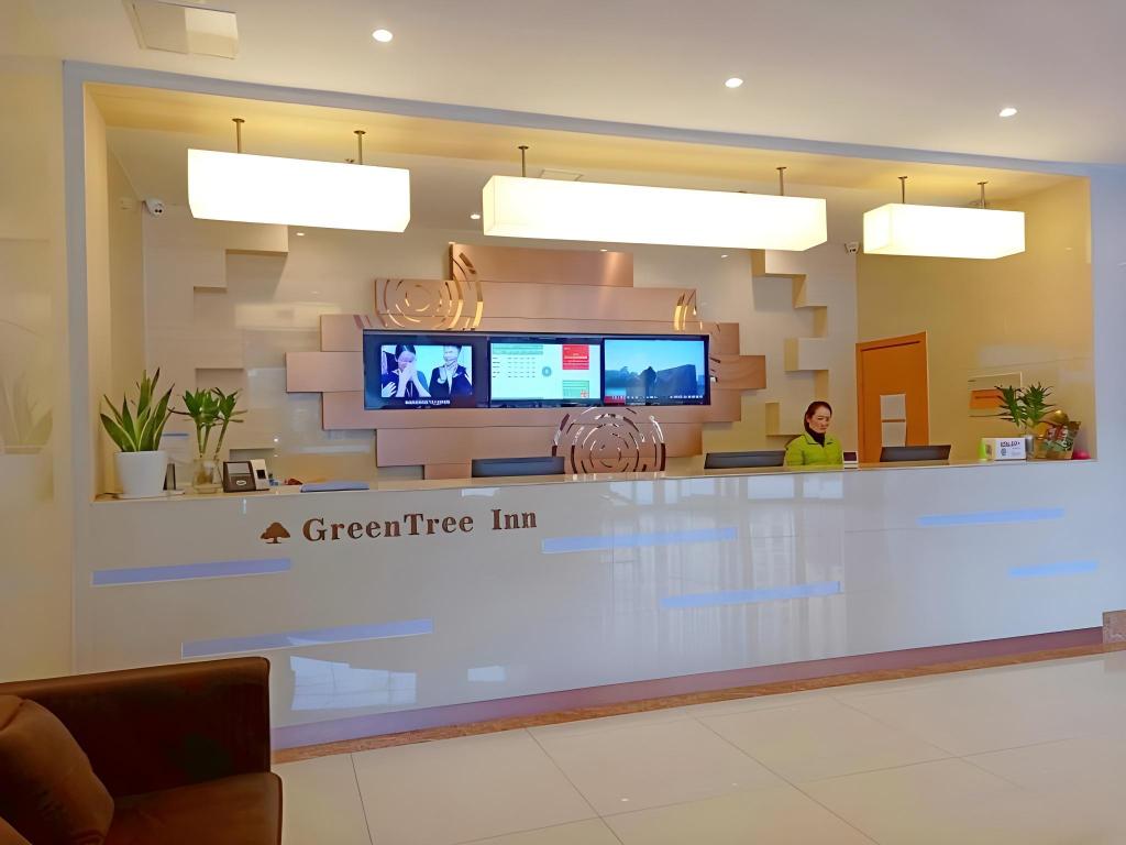 Lobby at GreenTree Inn Fuyang Technician College, FUYANG