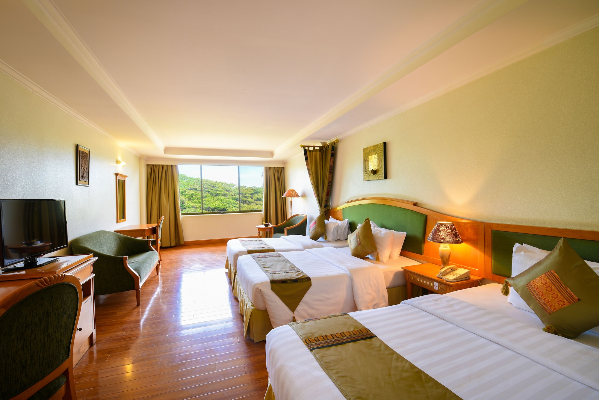 غرفة عائلية ثلاثية بثلاثة أسرّة، ANGKOR CENTURY RESORT AND SPA 7/9