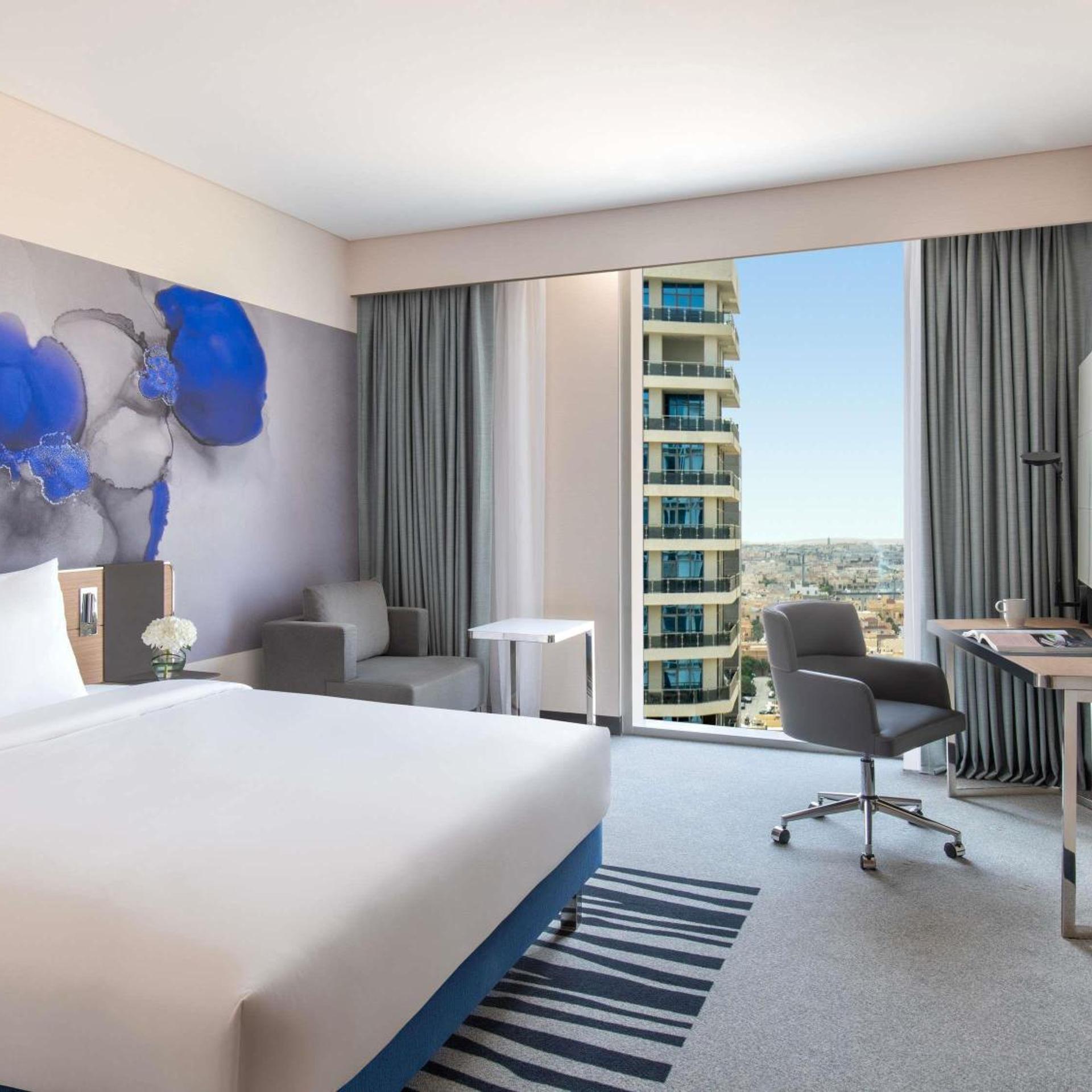 Superior, Double Bed, City Side, Accessible