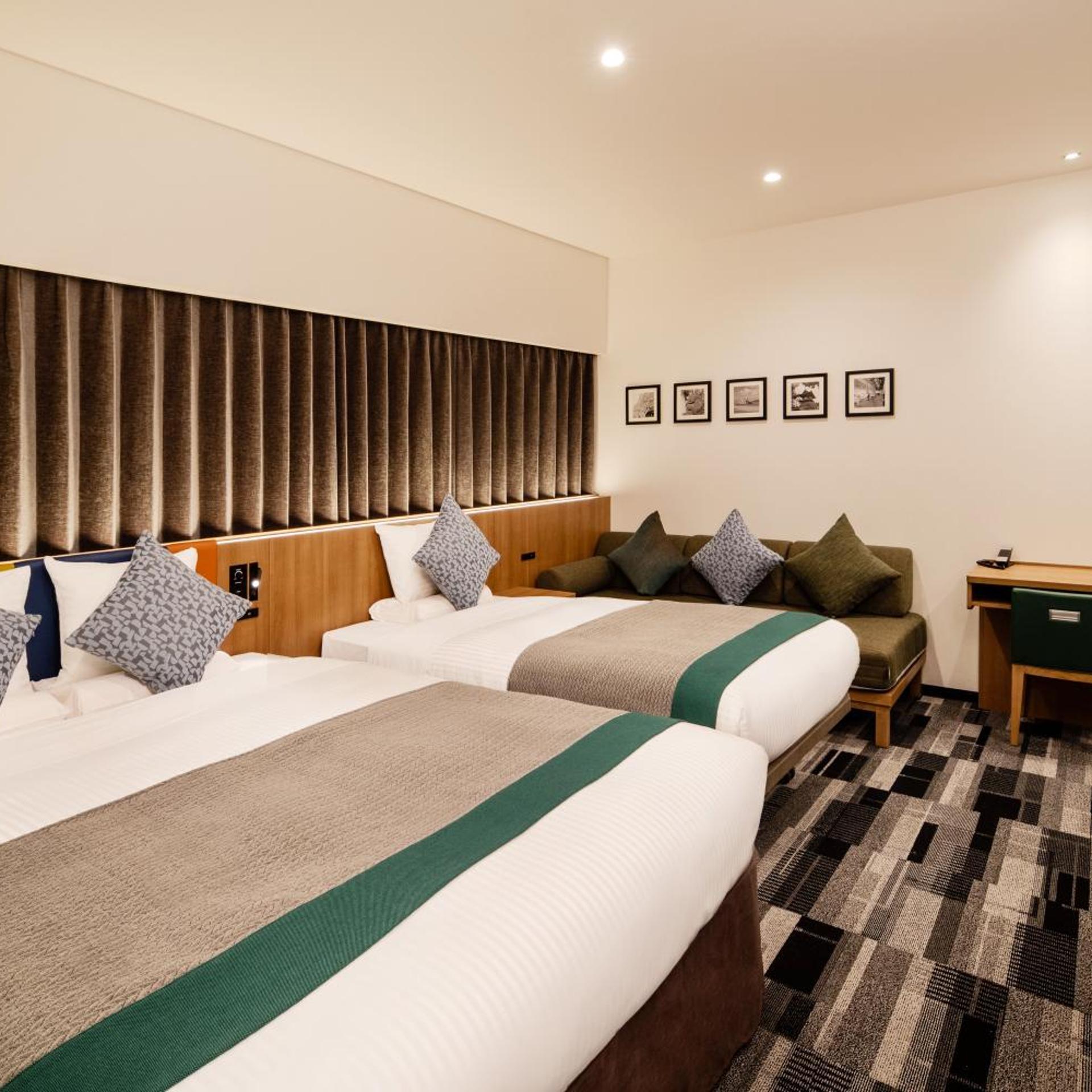 Renovated, Queen Bed, with Extra Bed, Accessible