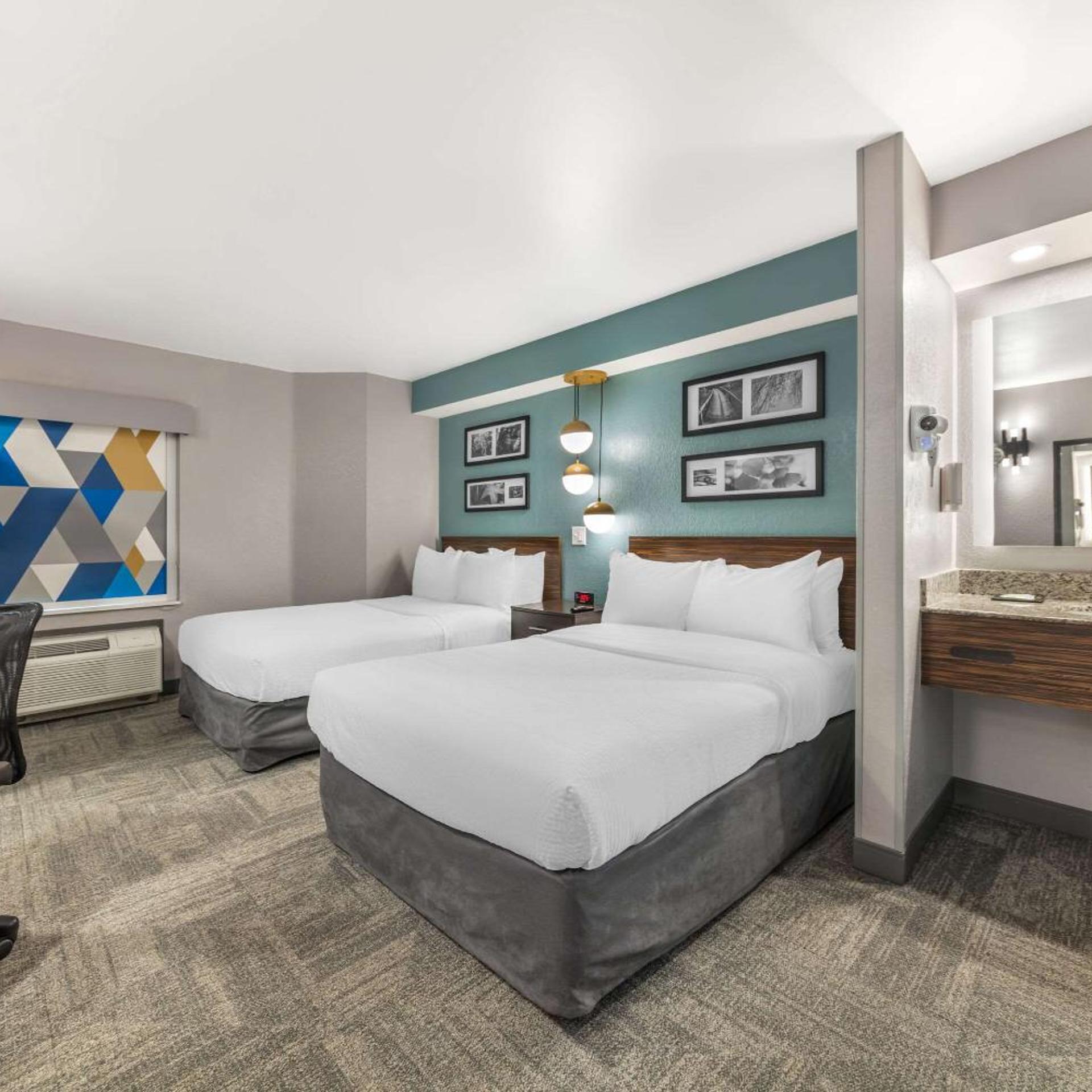 غرفة بسرير مزدوج، Sleep Inn Miami Airport 4/10