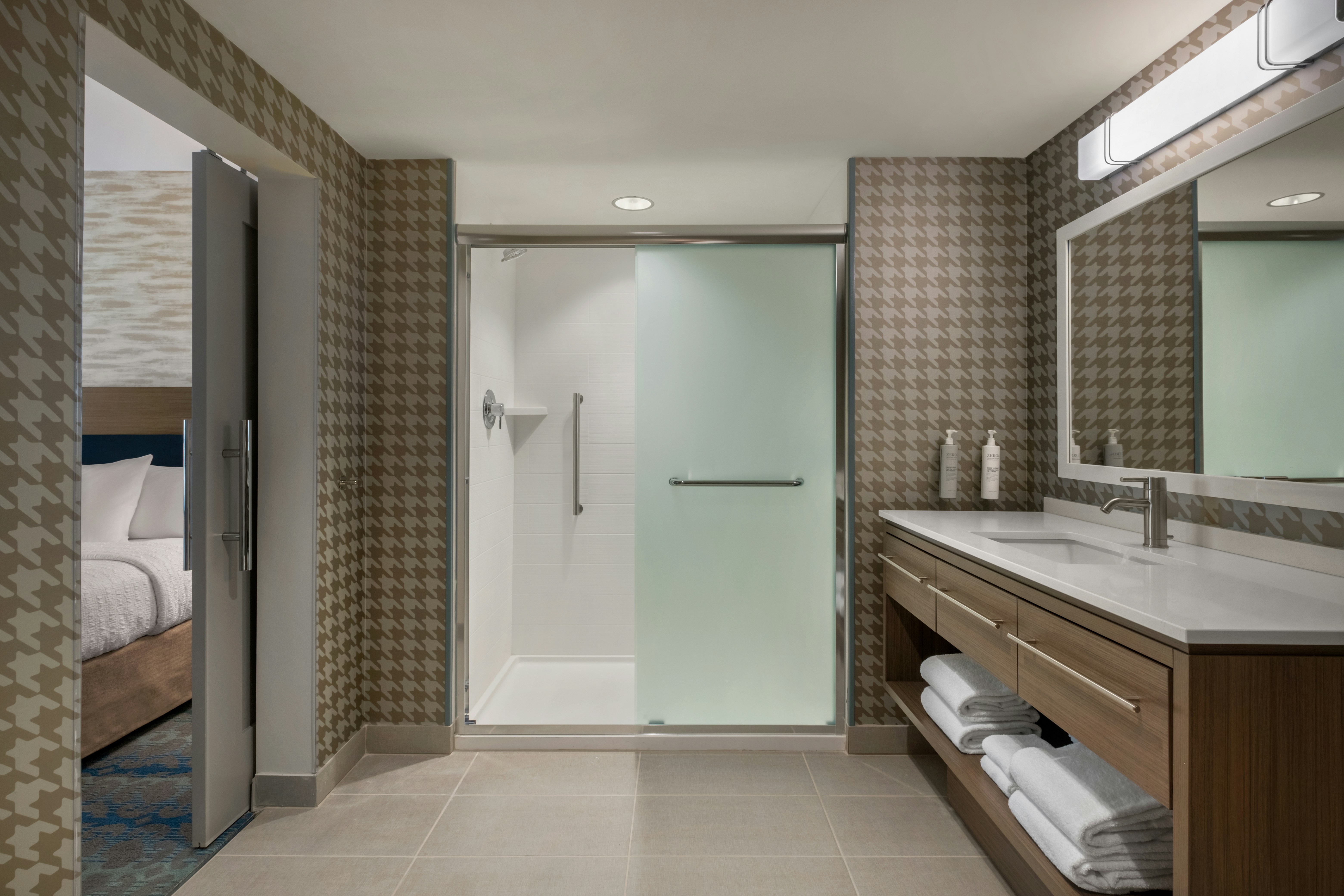 جناح بسرير كينج بغرفة نوم واحدة لذوي الإعاقة، Home2 Suites by Hilton Austin East Side 5th Street 3/3