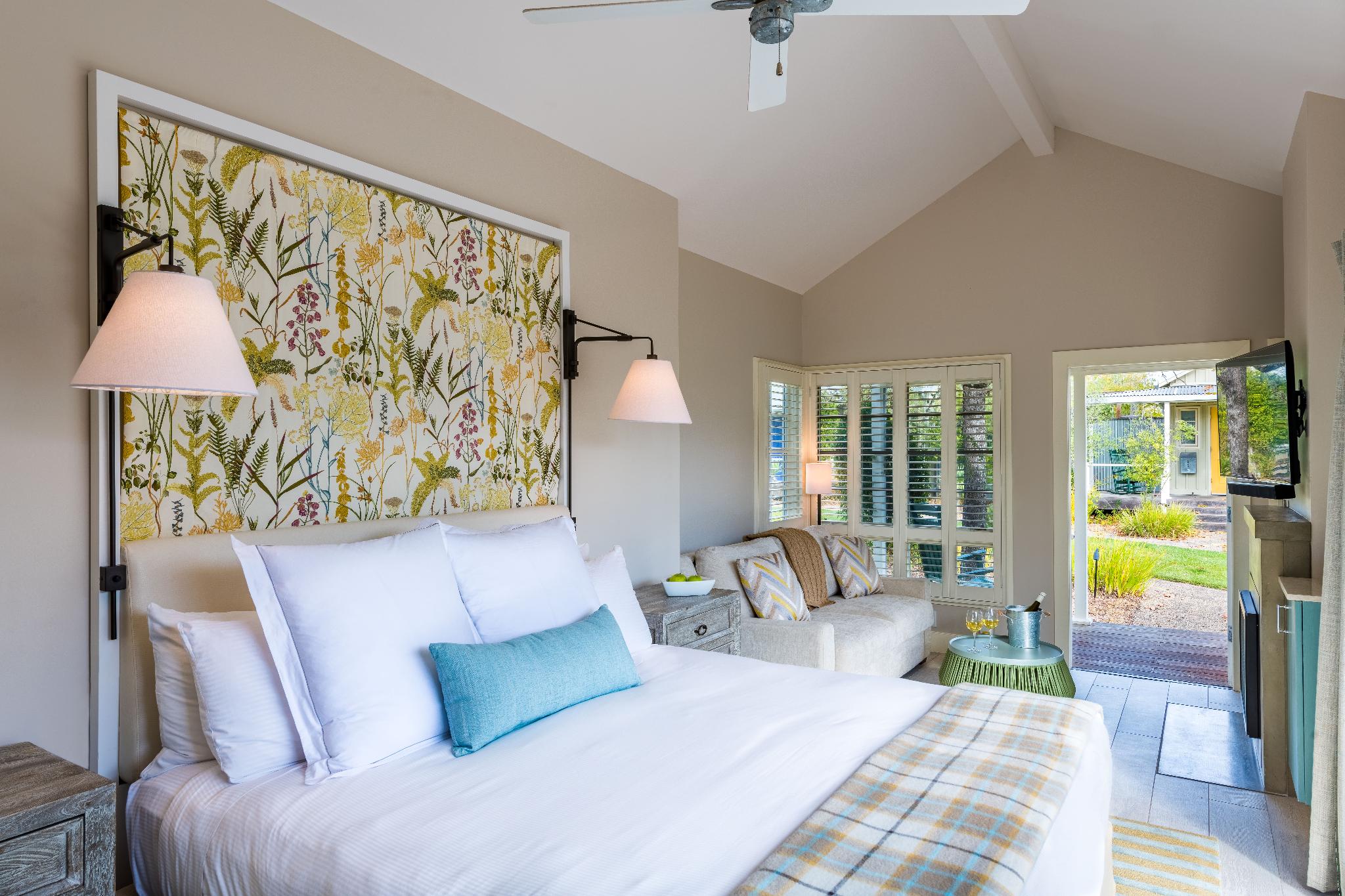 كوخ بريميير بإطلالة على الحديقة