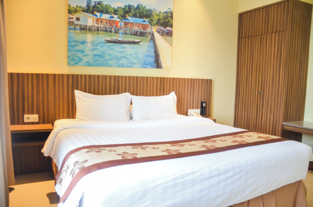 غرفة غراند عصرية ديلوكس بسرير كينج، Grand TW Batam Center Hotel & Convention 3/5