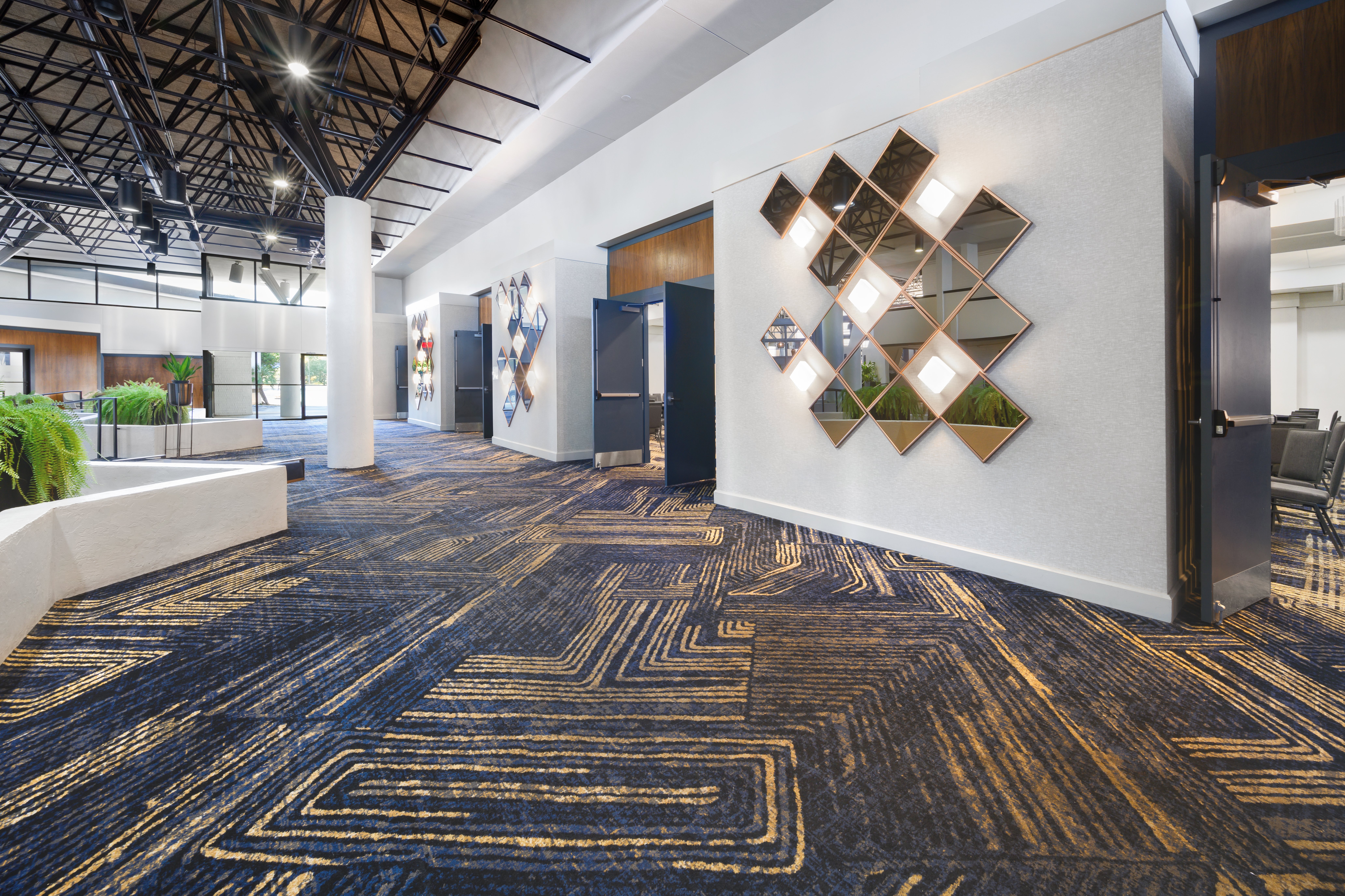Lobby at Wyndham Jacksonville Hotel and Conference Center, JACKSONVILLE - FL