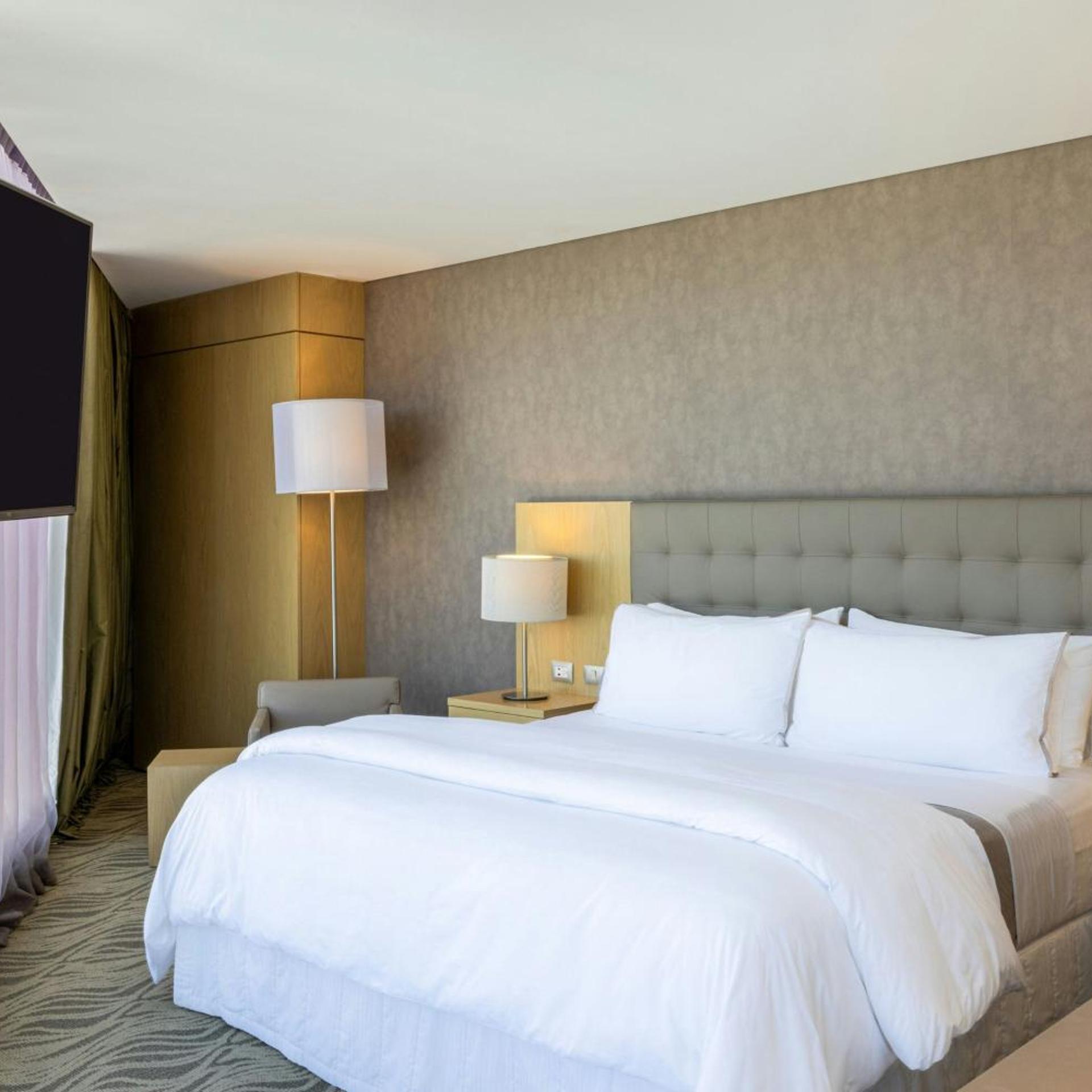 Guest Room, Deluxe, King Bed, City View