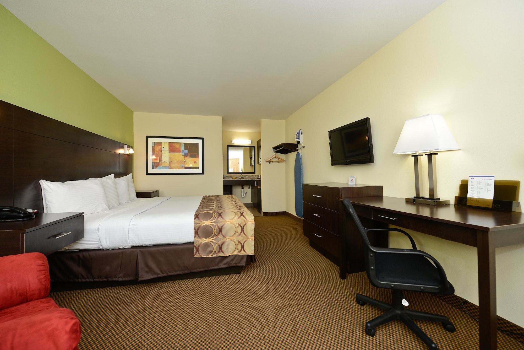 Room, King Bed, Americas Best Value Inn Suites Lake Charles At I 210 Exit 11 4/5