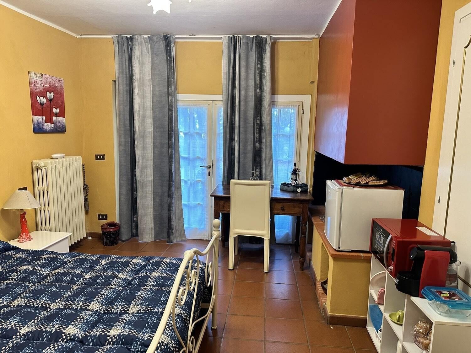 غرفة تنفيذية بسرير كوين، Villa Sargiano B&B 10/10
