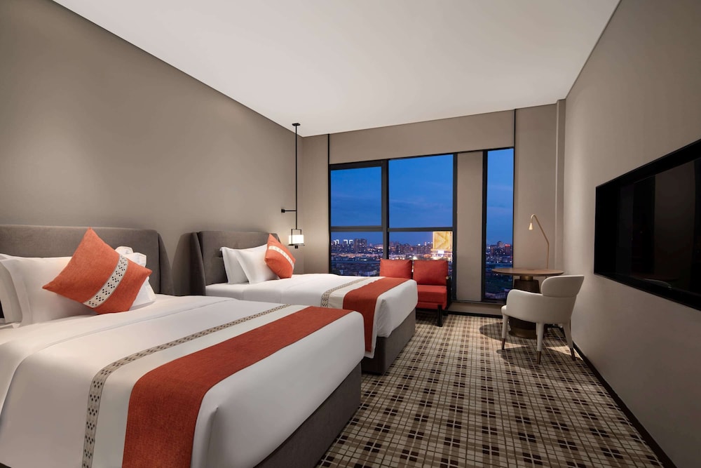 Deluxe, 2 Double Beds, Smoking