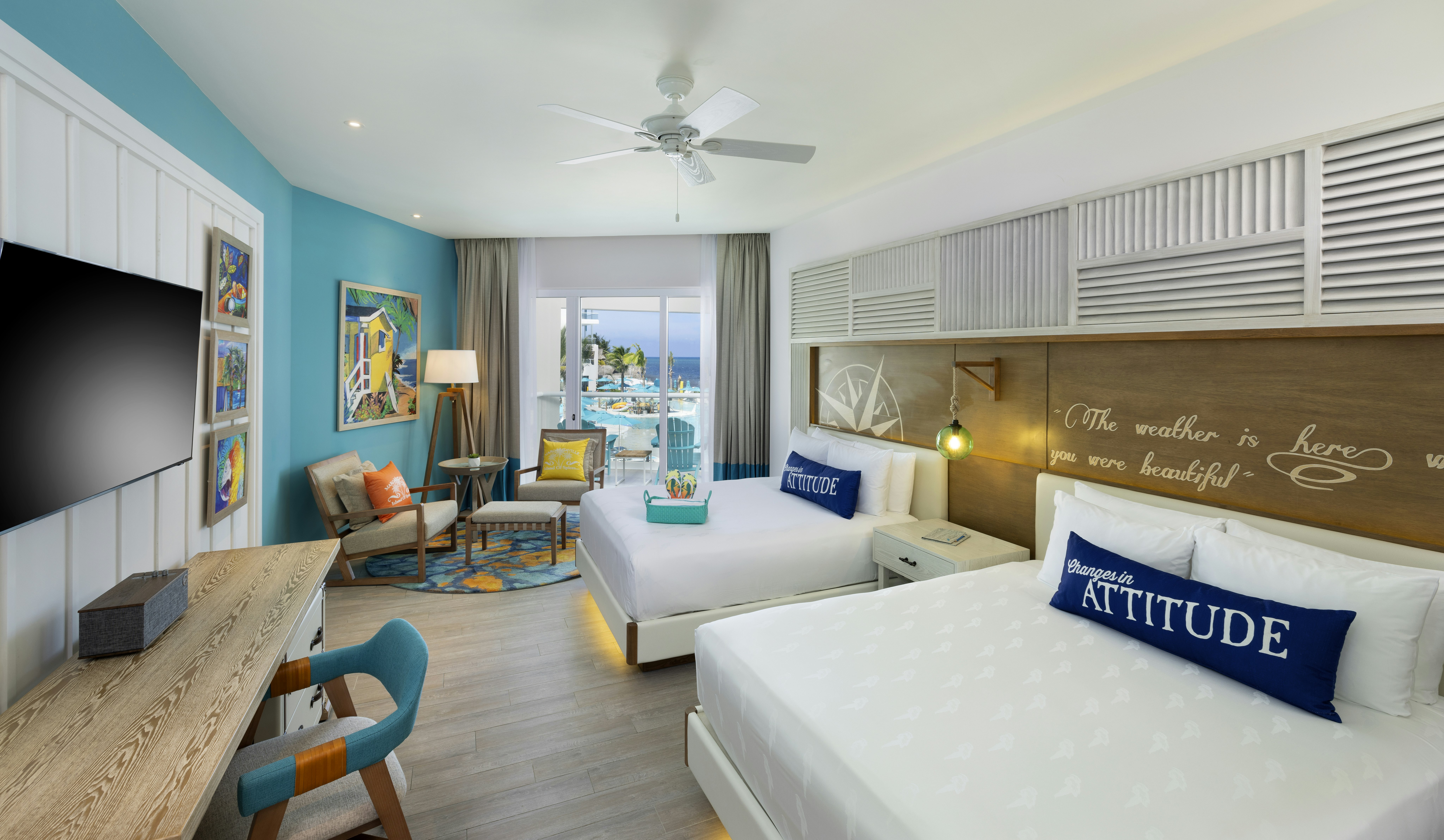 Paradise, Queen Bed