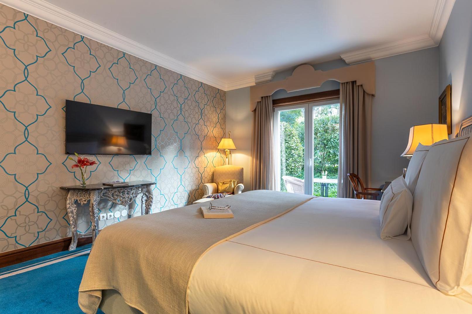 غرفة بسرير مزدوج بإطلالة على الحديقة مع سرير إضافي، Pestana Palace Lisboa 4/8