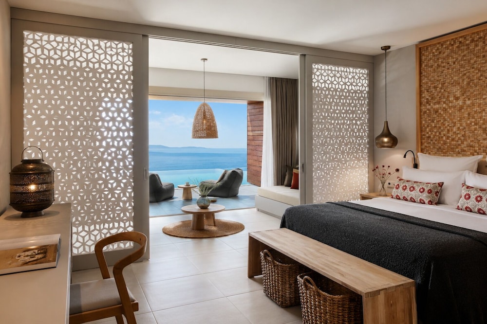 Swim Up, Family, Double Bed, Sea View, 2 Sofa، Marbella Elix 5/9
