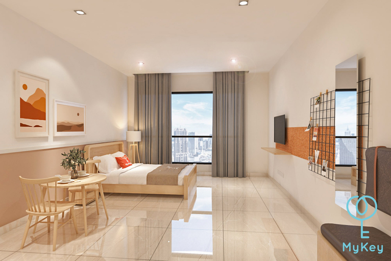 Modern, Studio, Mossaz Suites by MyKey Global 2/3