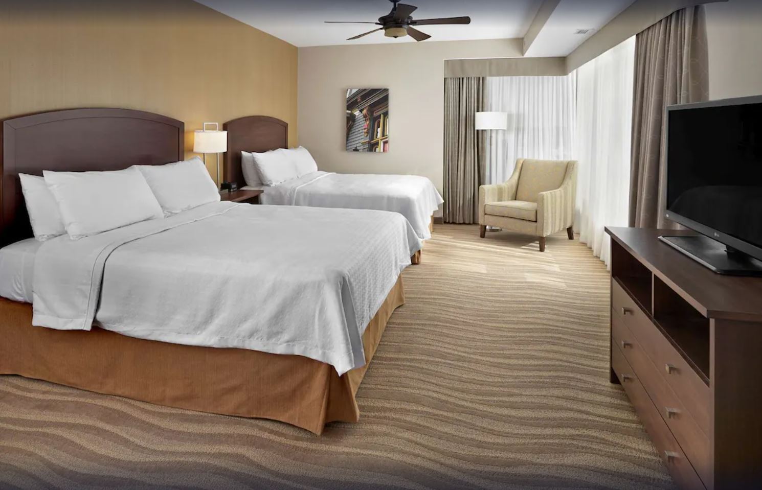 1 Bedroom, Suite, 2 Queen Beds, Harbour View