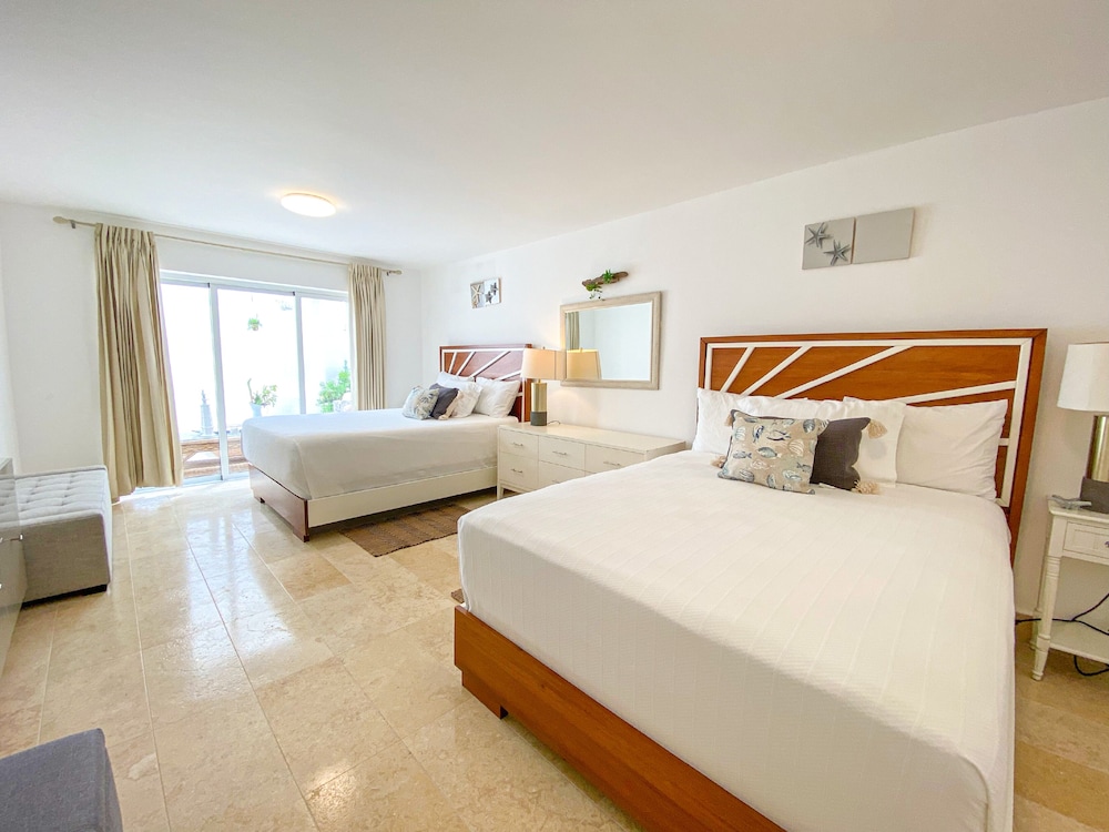 Comfort, Apartment, 2 Double Beds, Garden View, Balcony
