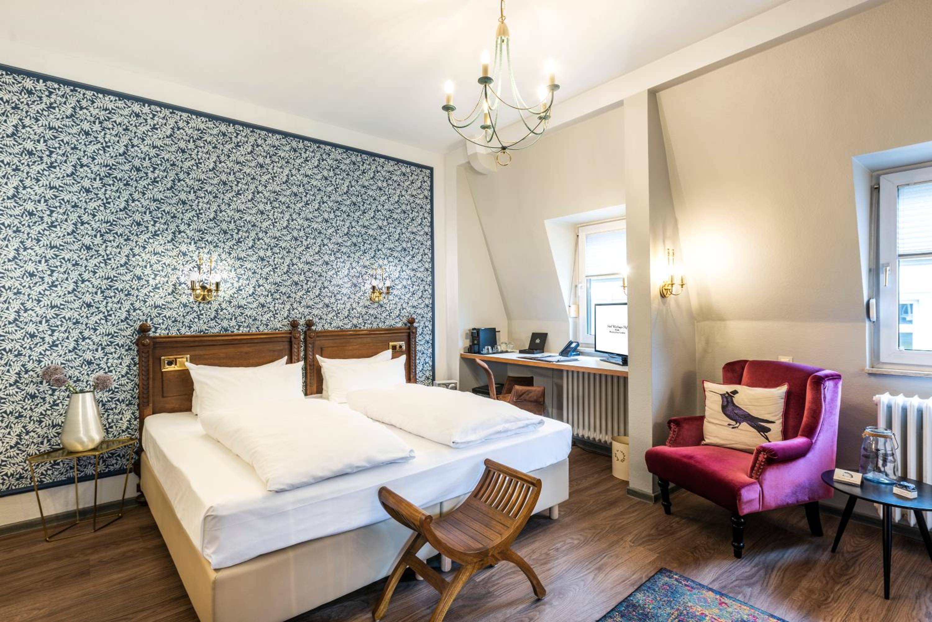 غرفة سوبيريور بسرير كينج، Hotel Wurzburger Hof 10/10