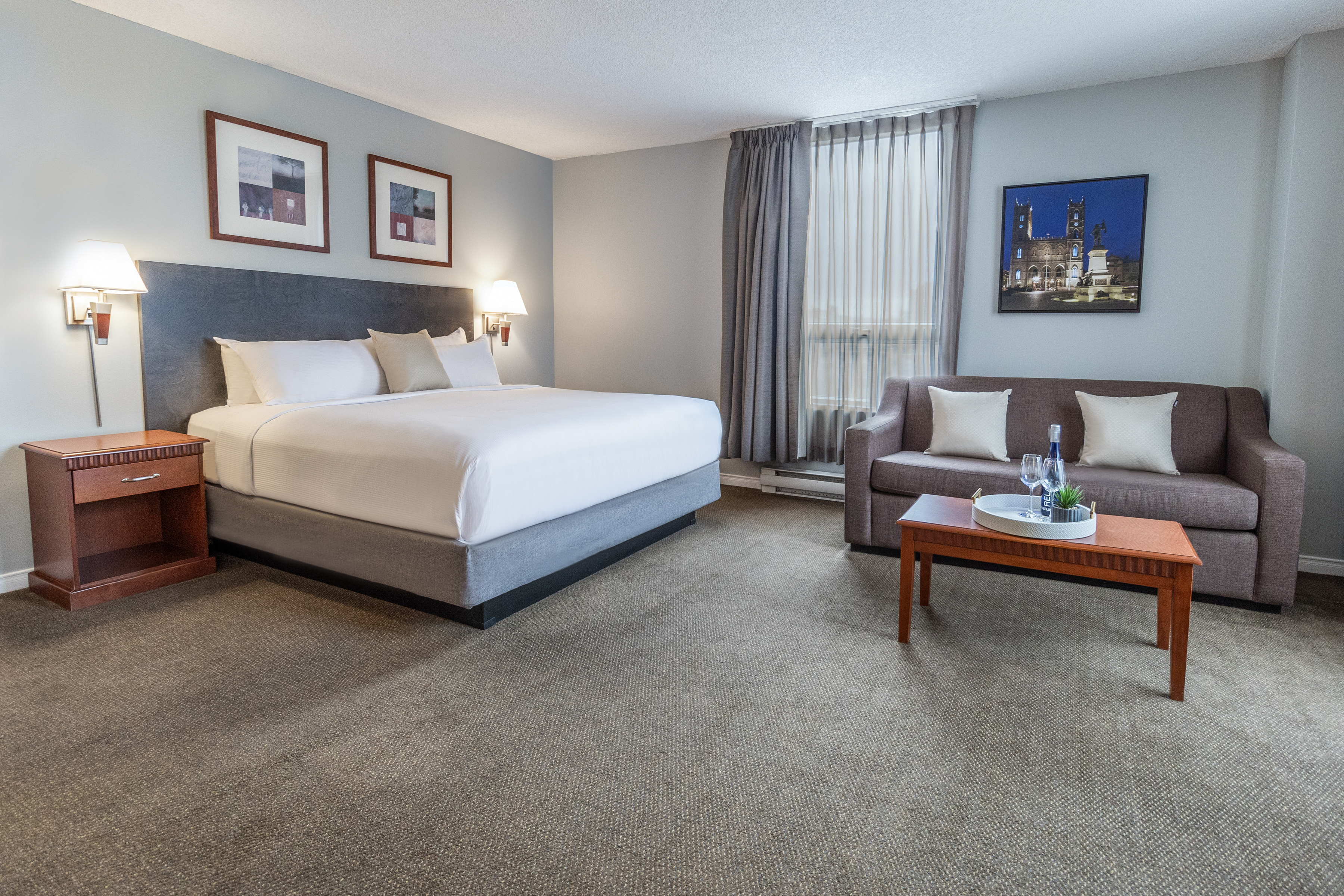 استوديو بسرير كينج، Hotel Saint Laurent Montreal 2/7