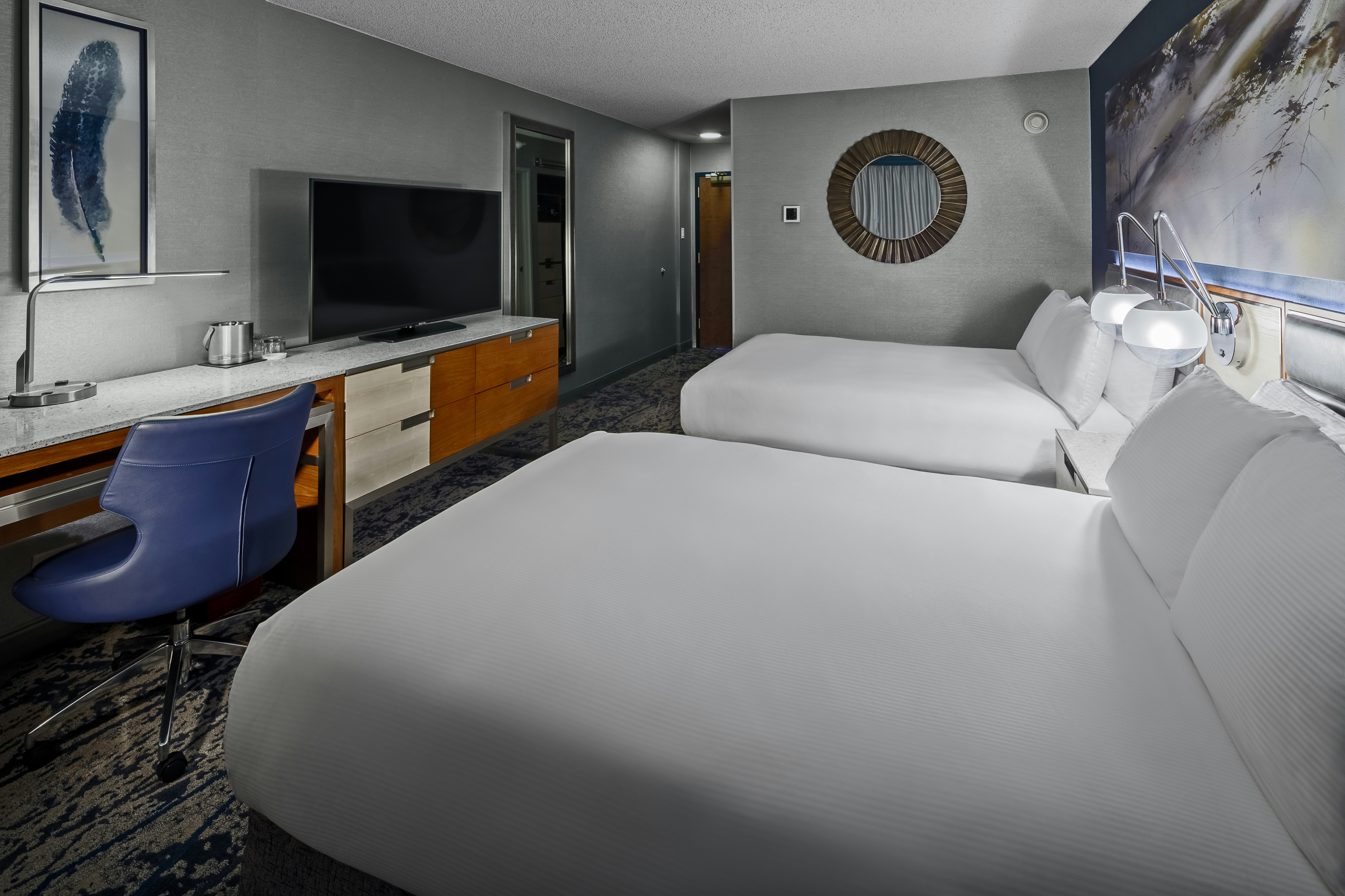 ROOM, 2 DOUBLE BEDS, ACCESSIBLE