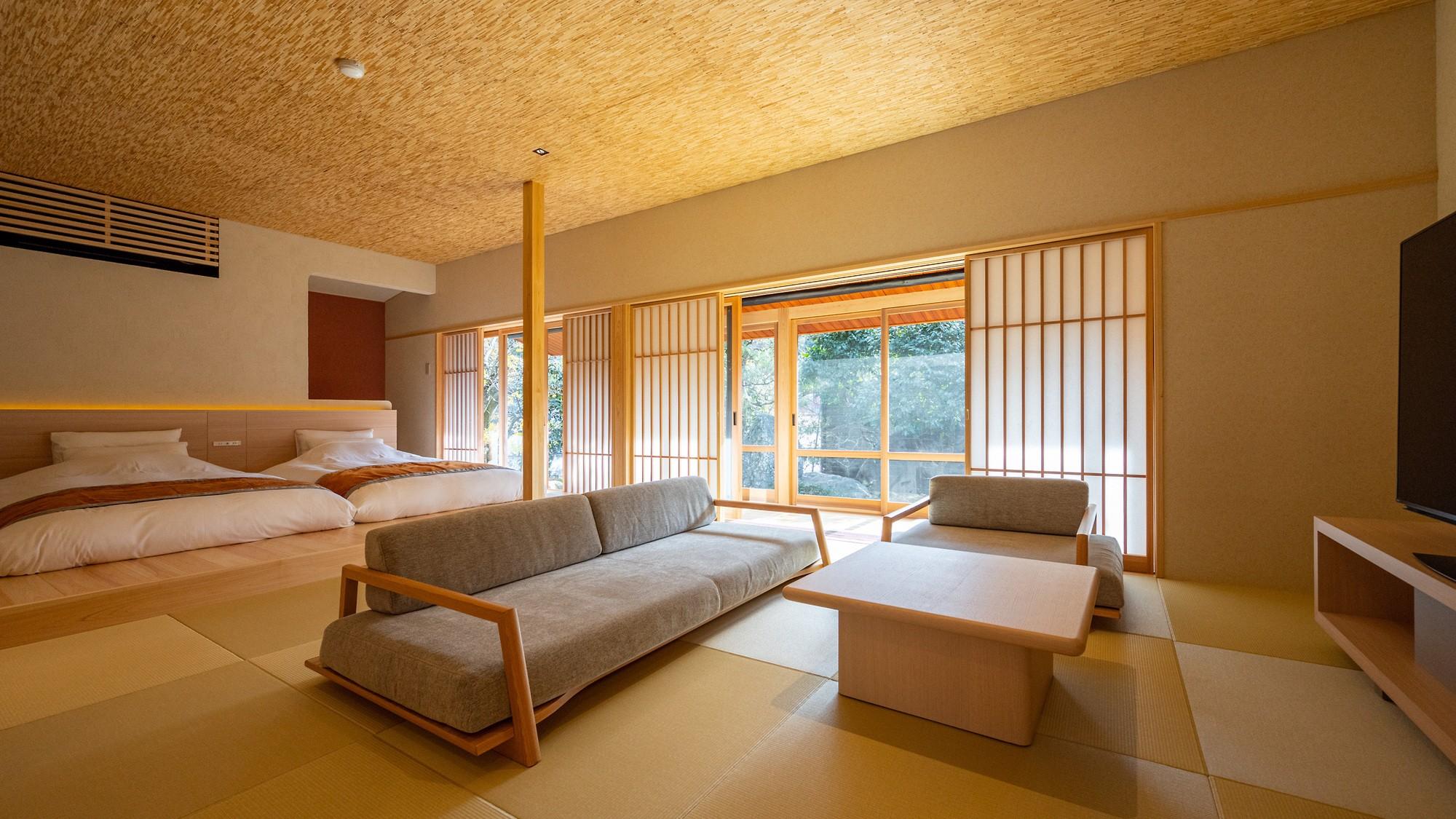 2 Rooms, Suite, Twin Beds, Mountain View, Sauna