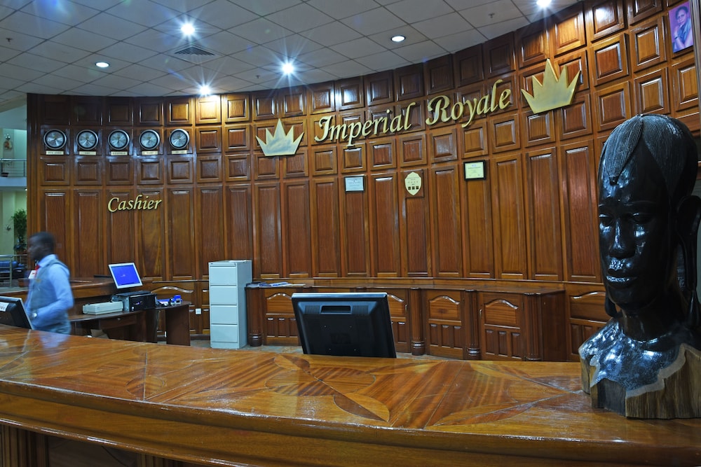 Lobby at Imperial Royale Hotel, KAMPALA