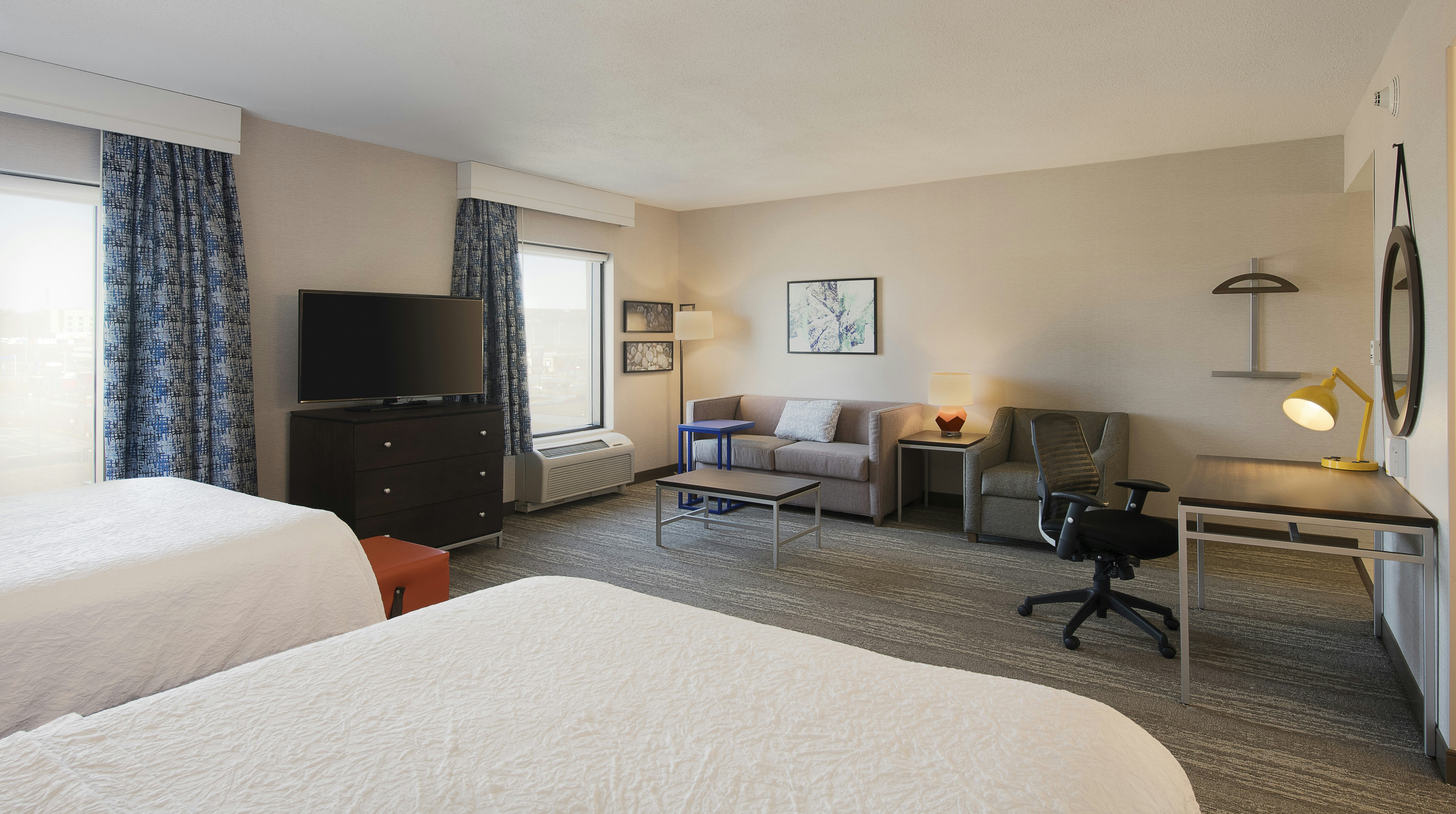 Studio, Suite, 2 Queen Beds