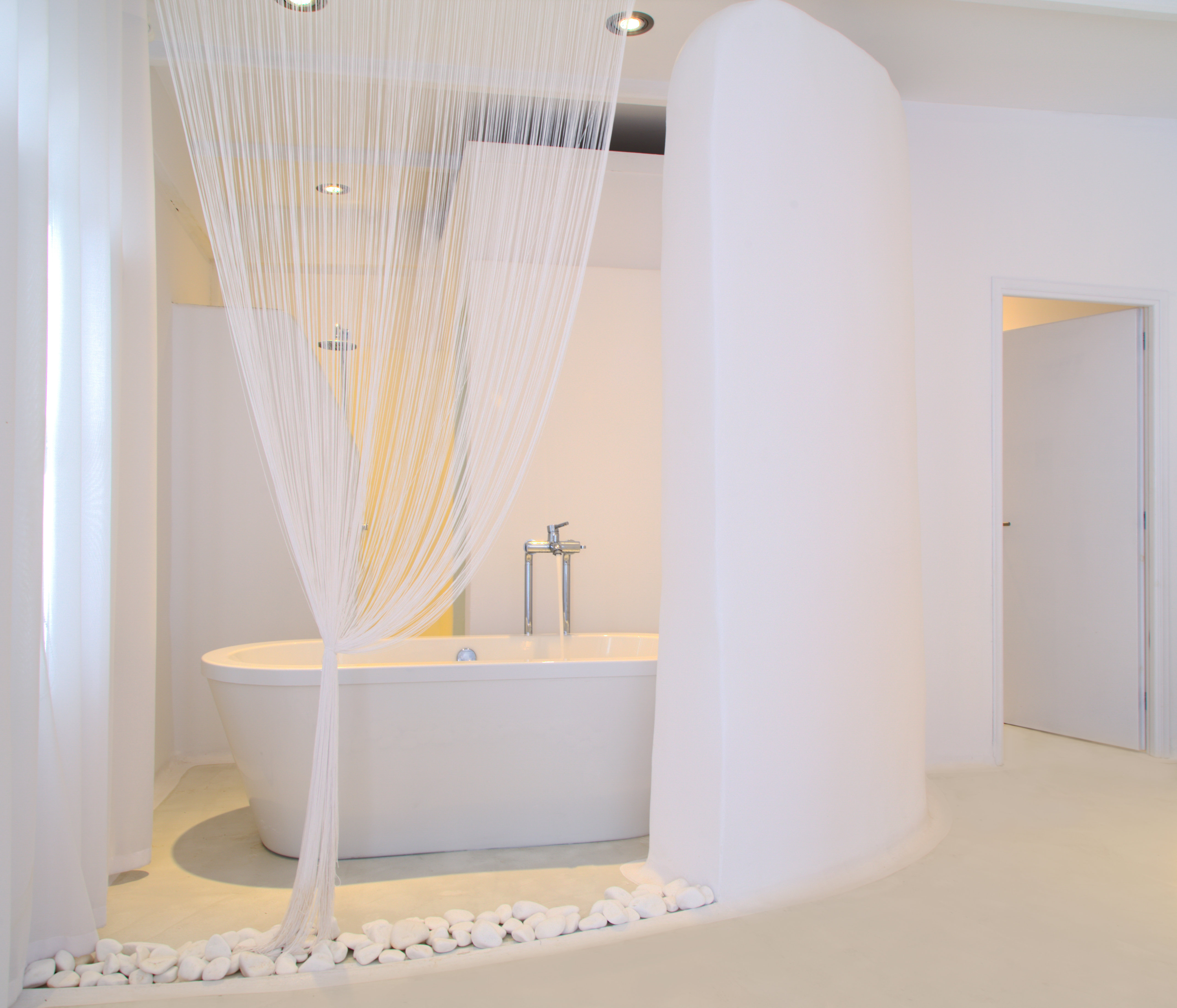 Lobby at Notos Therme and Spa, SANTORINI
