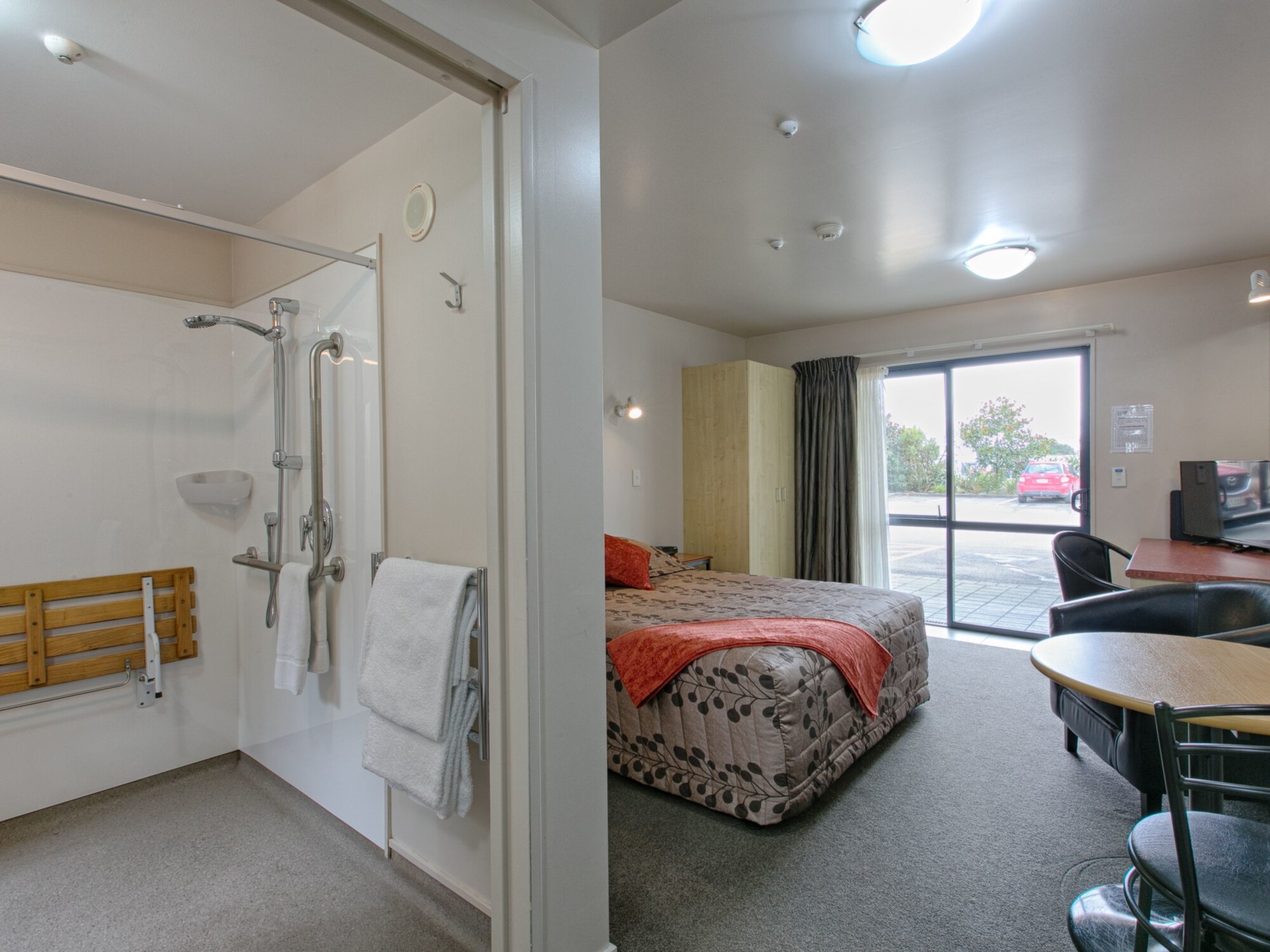 استوديو سوبيريور بسرير كوين، Bella Vista Motel Hokitika 4/10