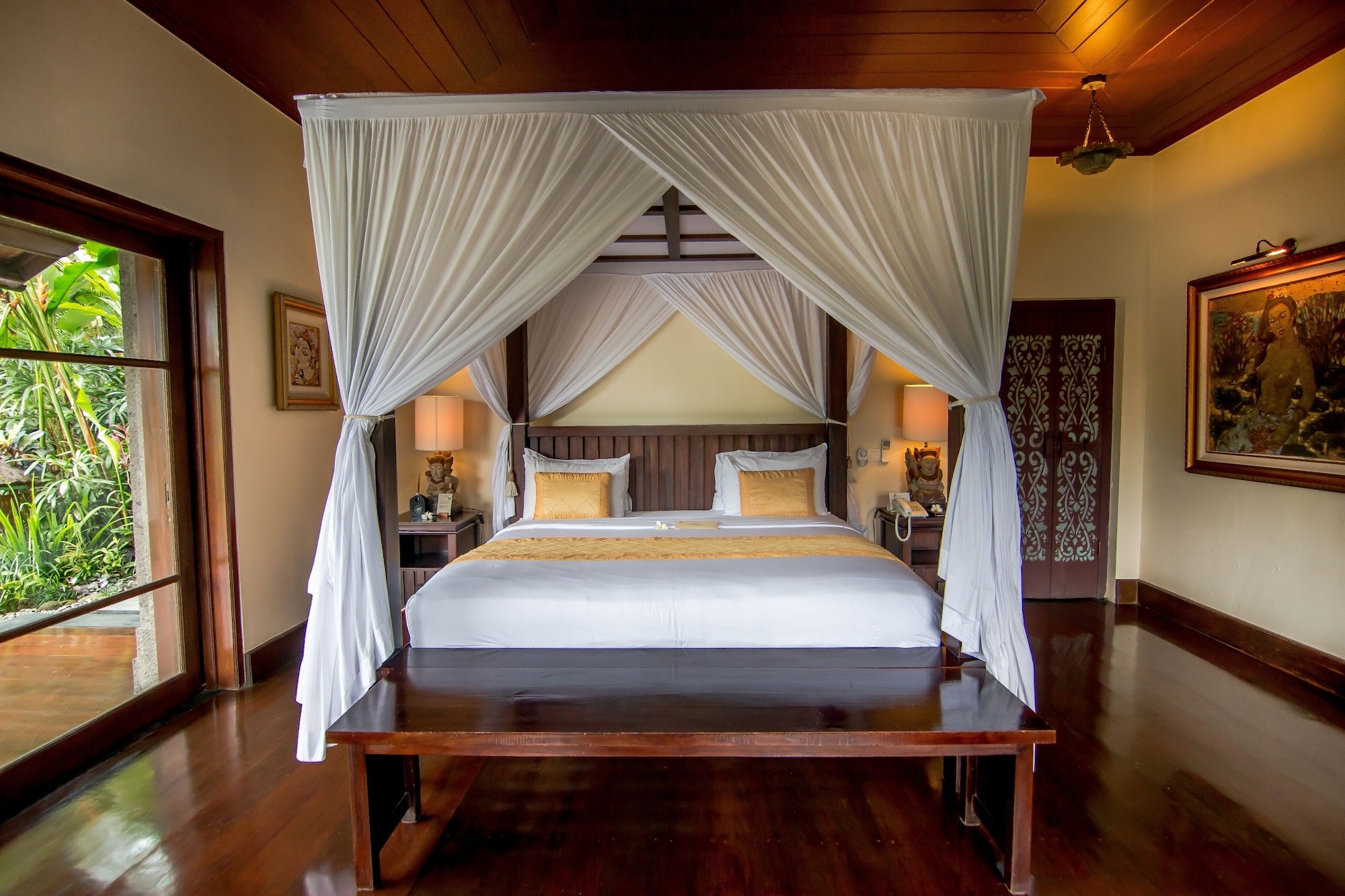 فيلا شهر العسل بسرير كينج بمسبح خاص، Bidadari Private Villas Retreat 2/2