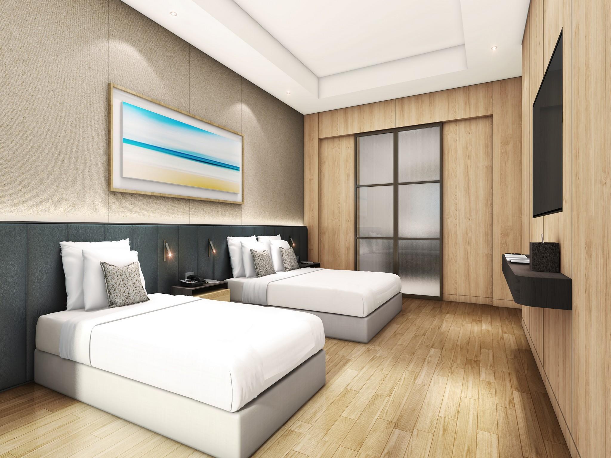 Deluxe, 1 Double and 1 Single Bed, Indoor Pool