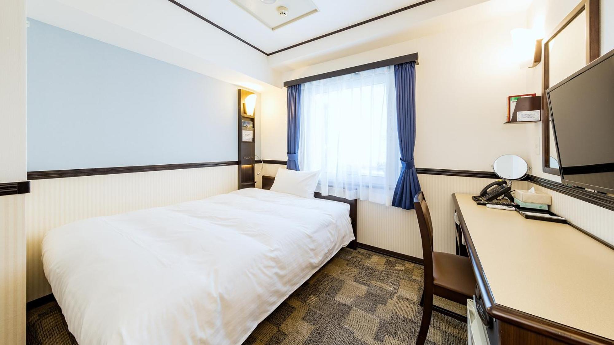 غرفة مفردة بسرير مزدوج للمدخنين، Toyoko Inn Ise Matsusaka Ekimae 4/9