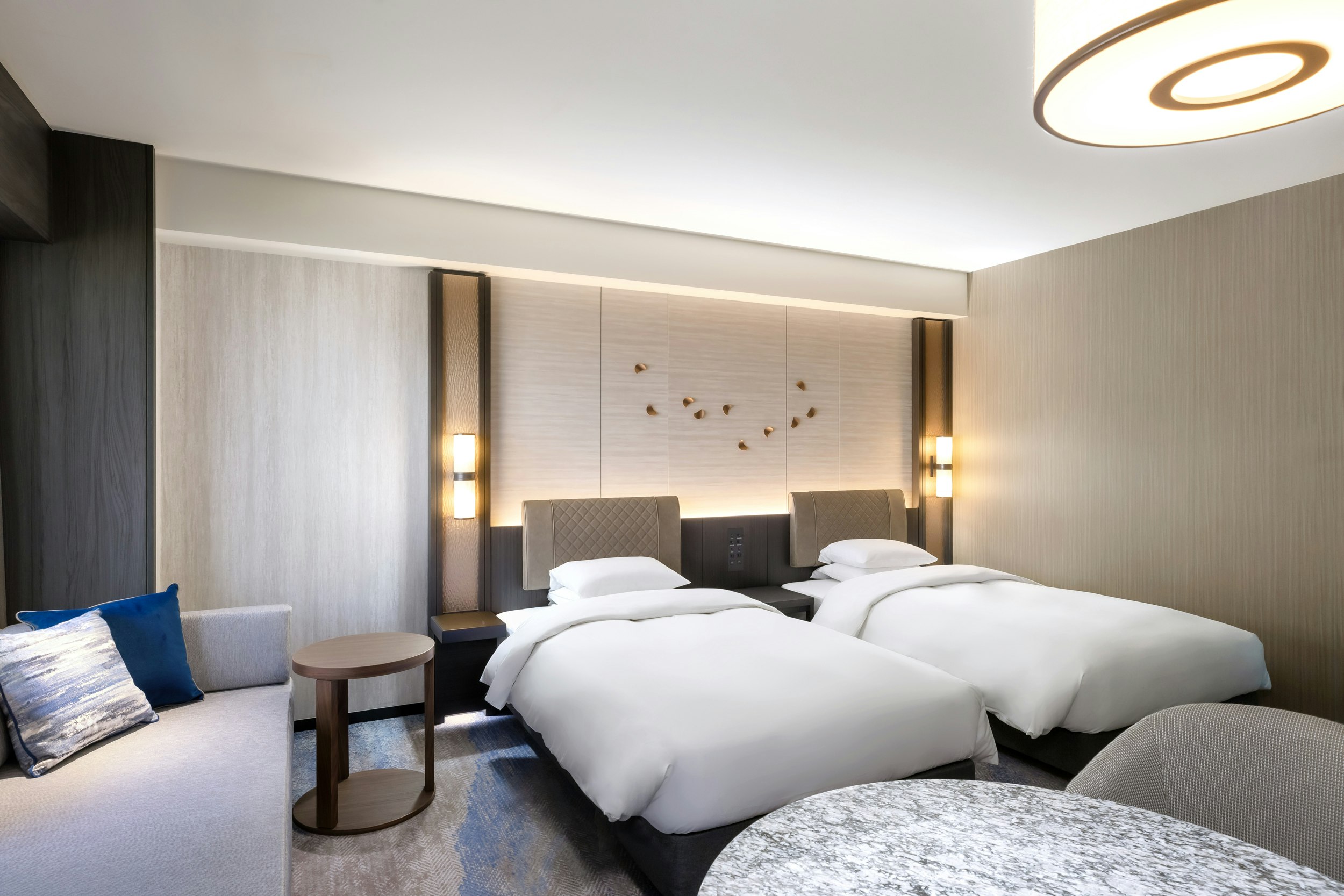 Ocean, Deluxe, Twin Beds, Sunset View