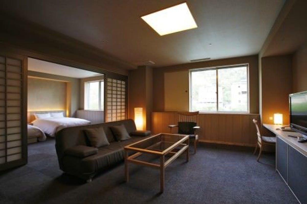 Interior, Hinoki, Twin Beds, Bathtub