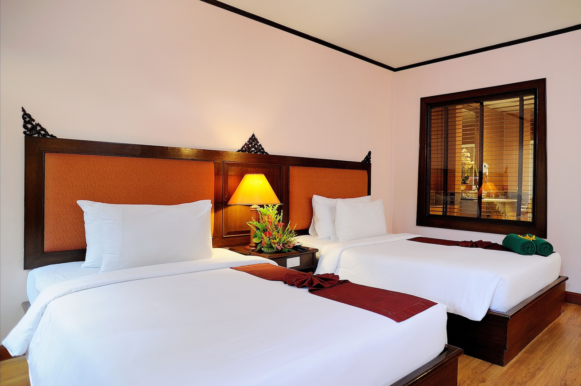 Room, Twin Beds, Pool Side, Balcony, Pool Access