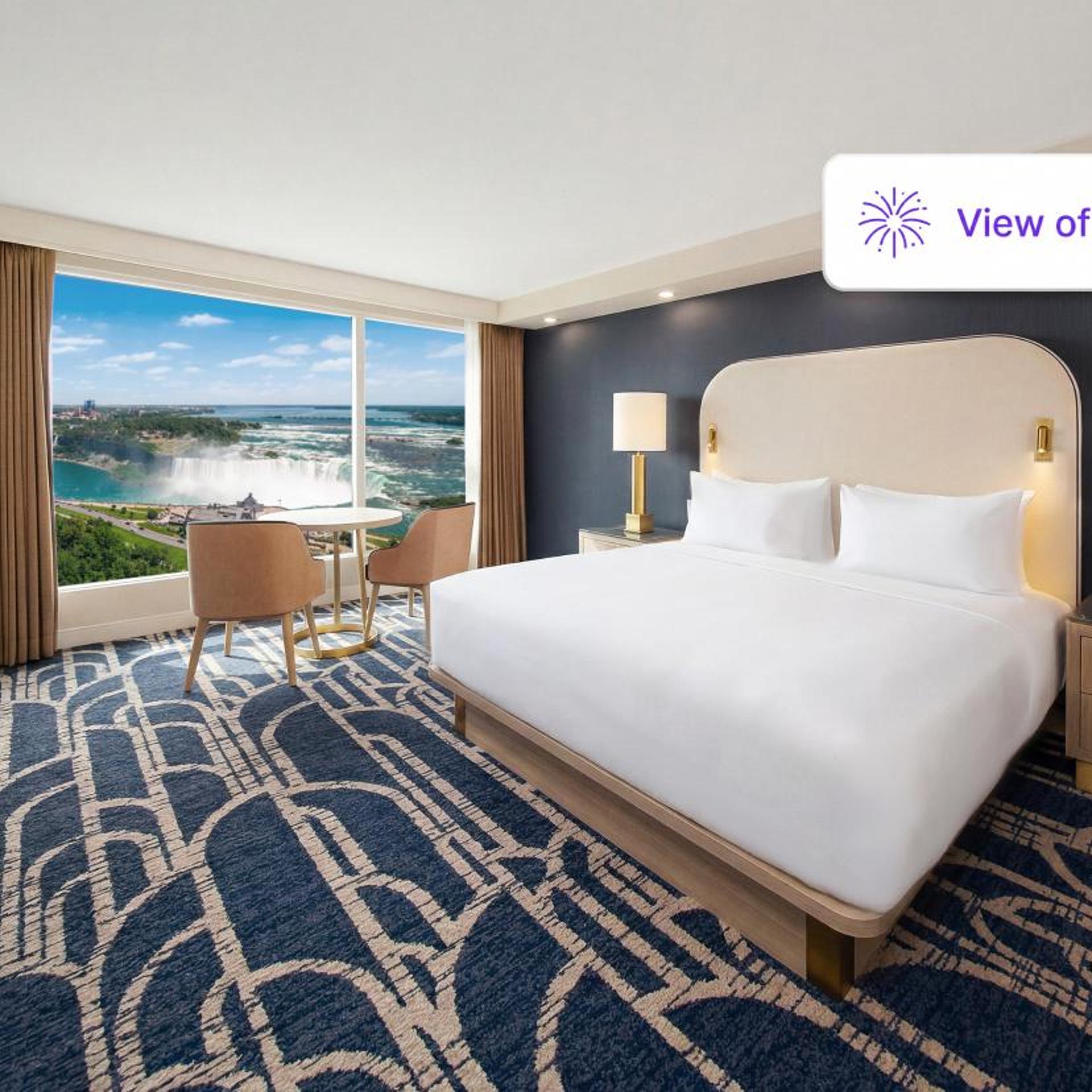 2 Rooms, Premium, Suite, King Bed, Falls View, Sofa