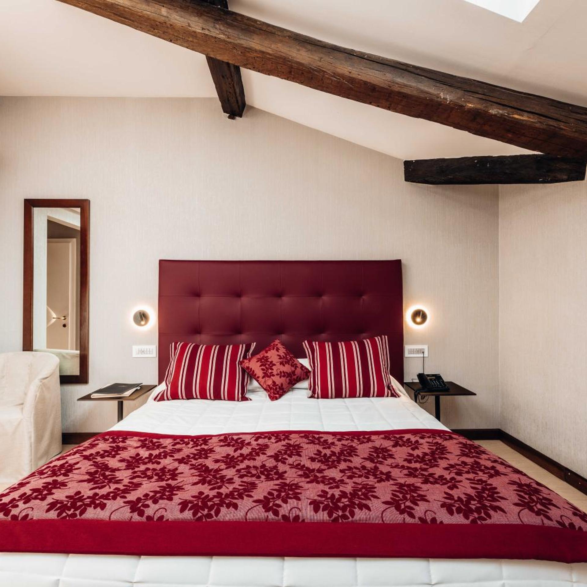 Room, Double Bed, Attic