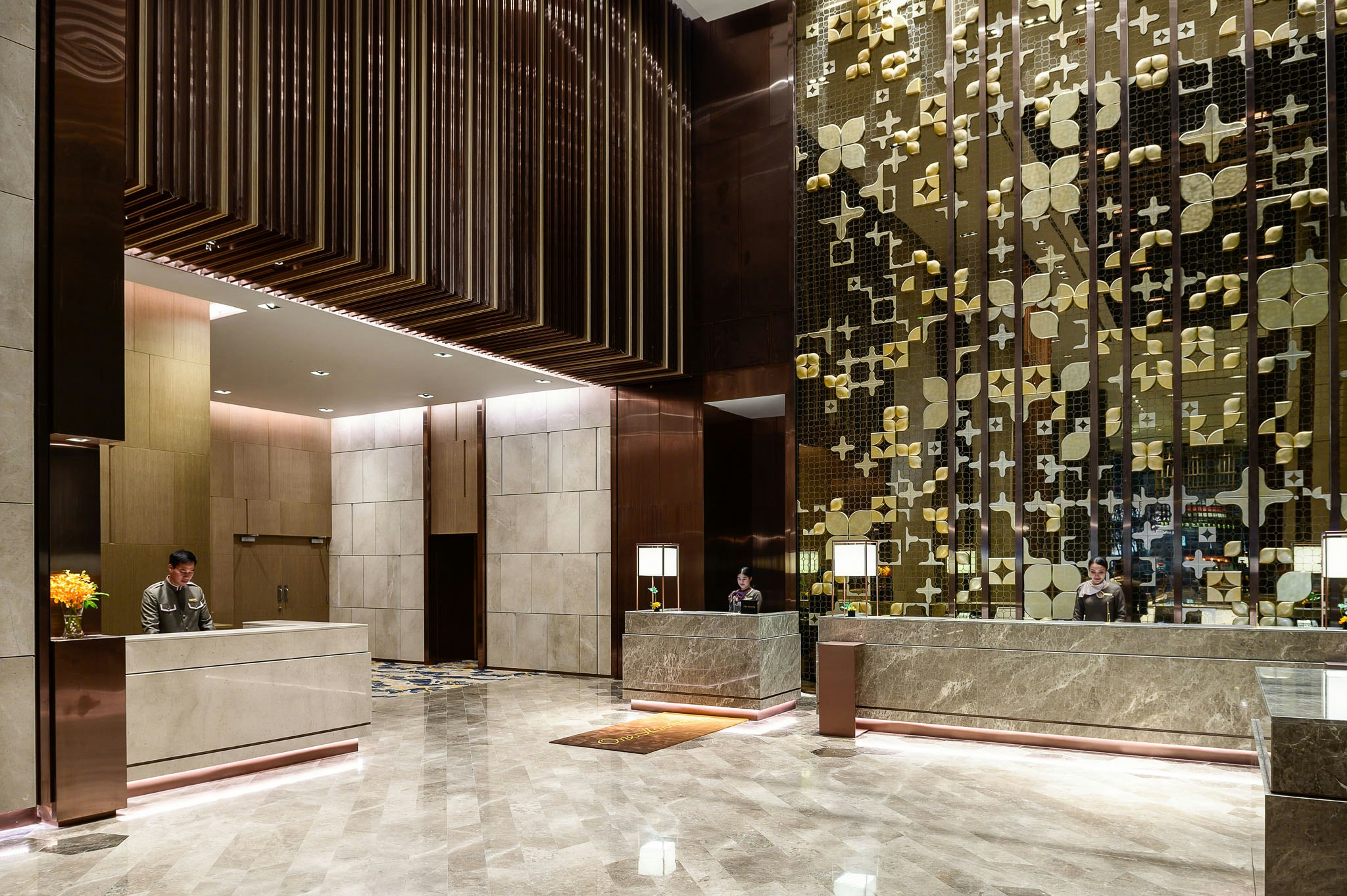 Lobby at Hotel Nikko Bangkok, BANGKOK