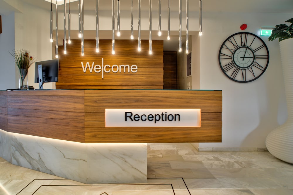 Lobby at POSEIDON HOTEL, PATRAS