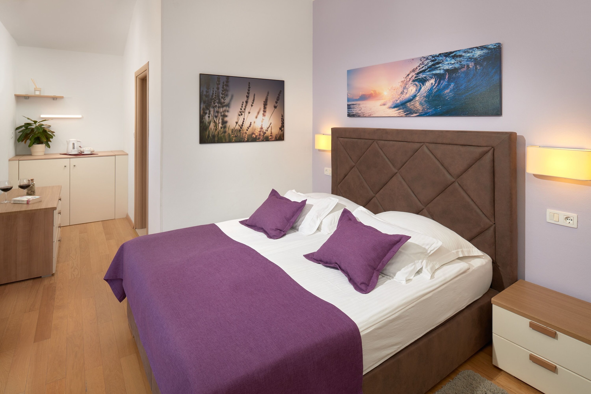 غرفة اقتصادية بسرير مزدوج بإطلالة على الحديقة، Hotel Fortuna 3/4
