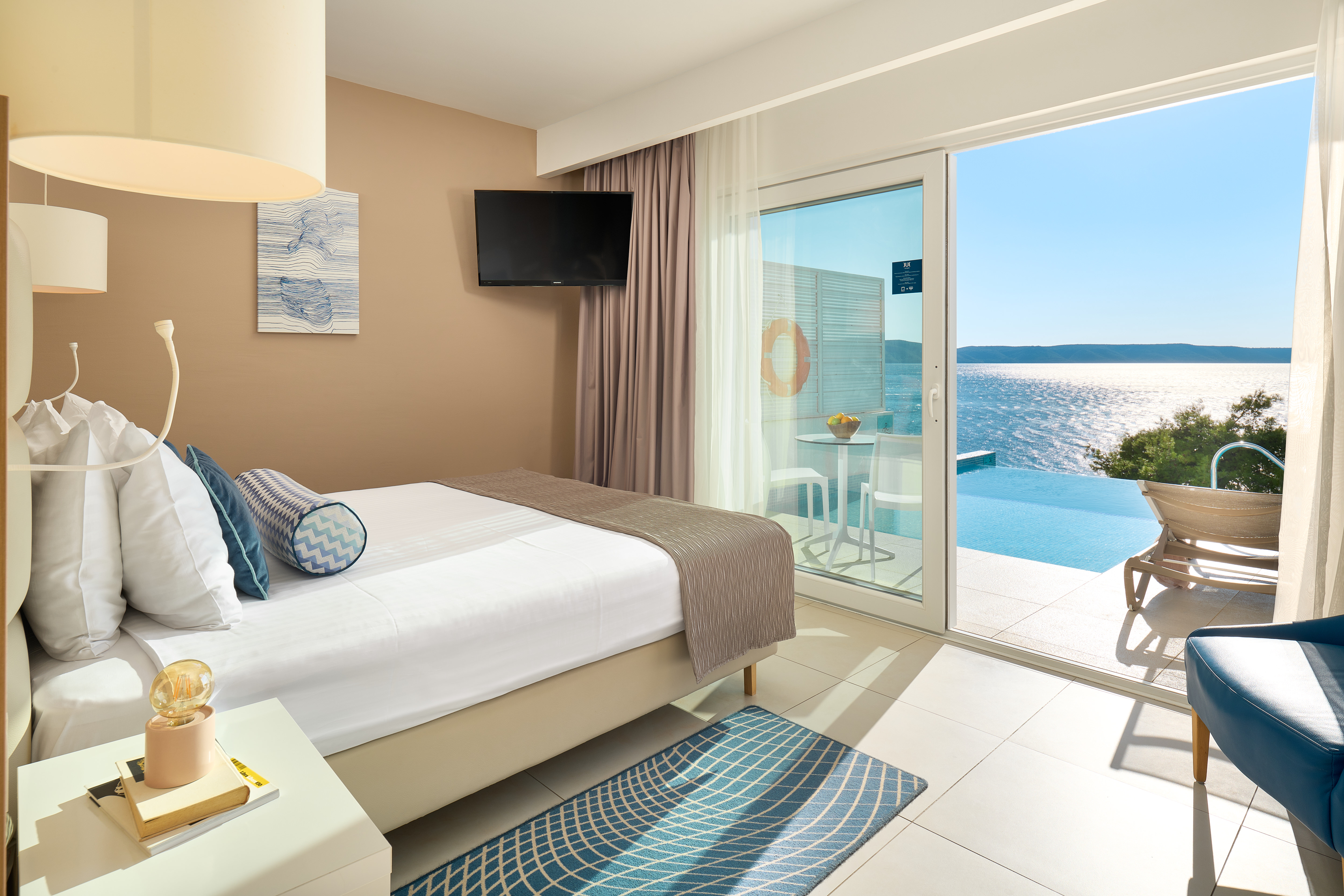 Swim Up, Junior Suite, Sea View