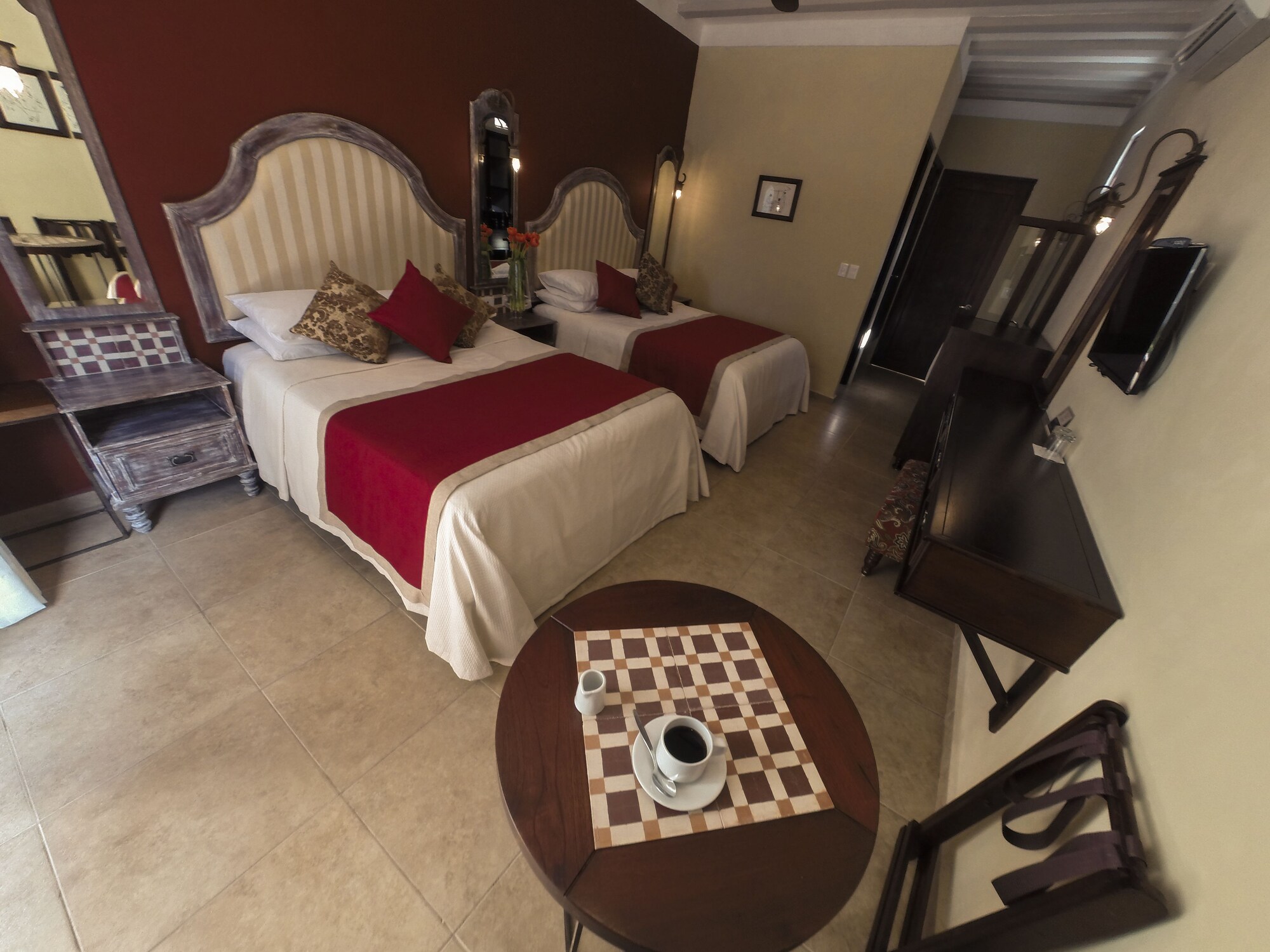 غرفة قياسية بسريرين كوين، Casa Zafiro Hotel - Adults Only 9/10