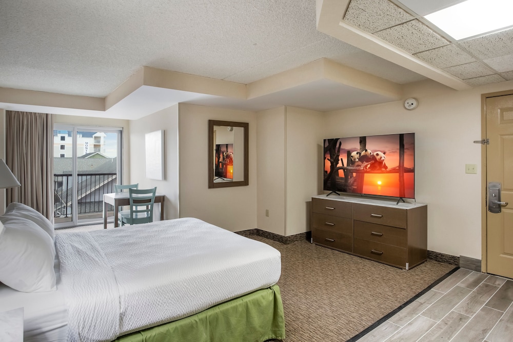 ROOM, SINGLE, QUEEN BED, PARTIAL OCEAN VIEW