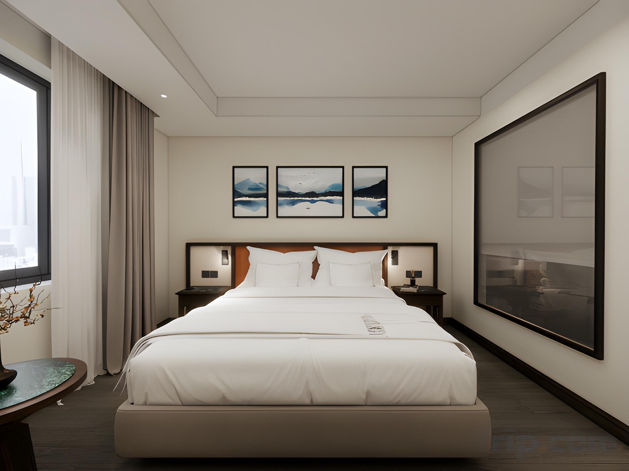 Senior, Deluxe, Queen Bed